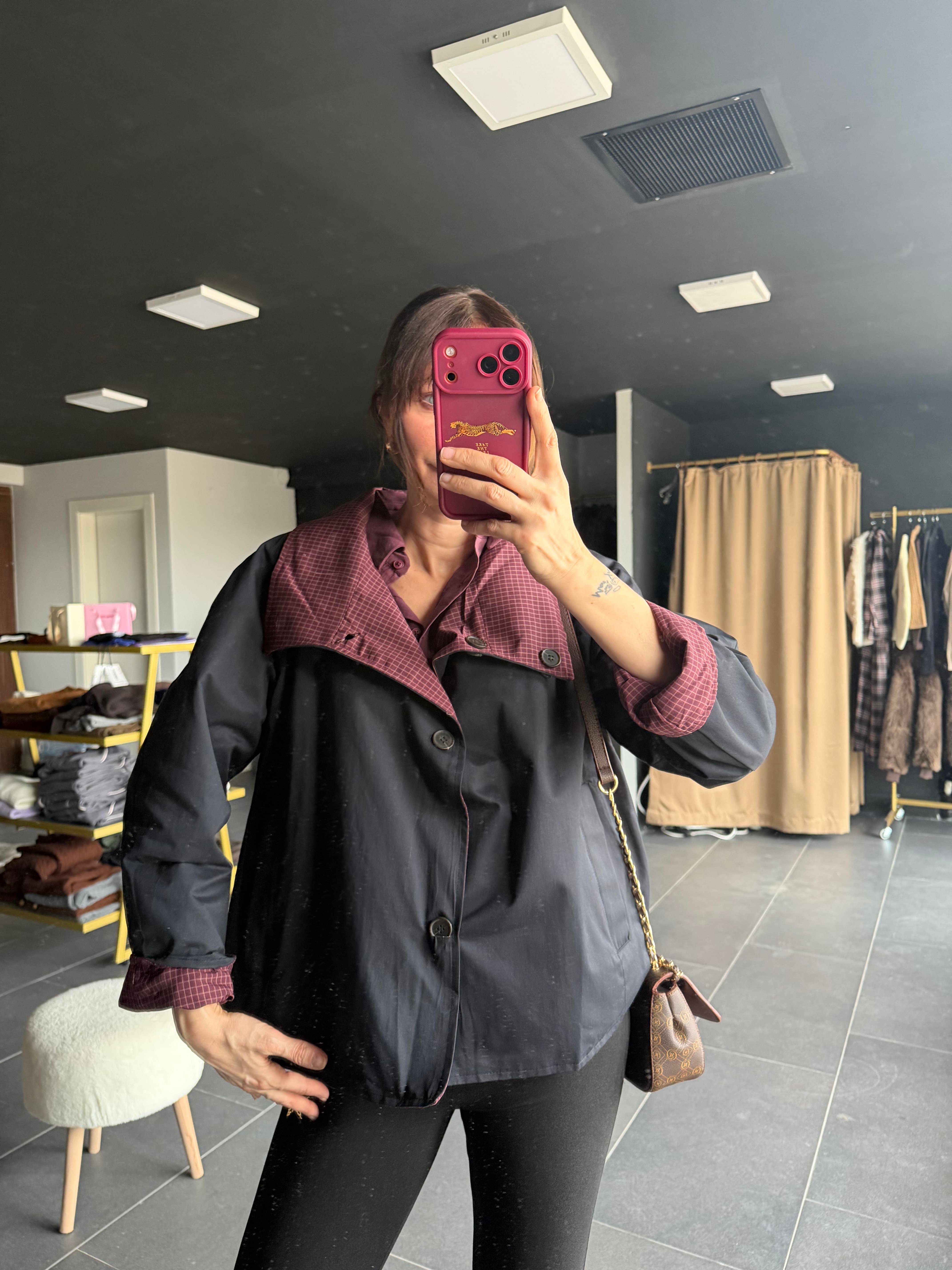 Marka Model Çift Taraflı Trenç