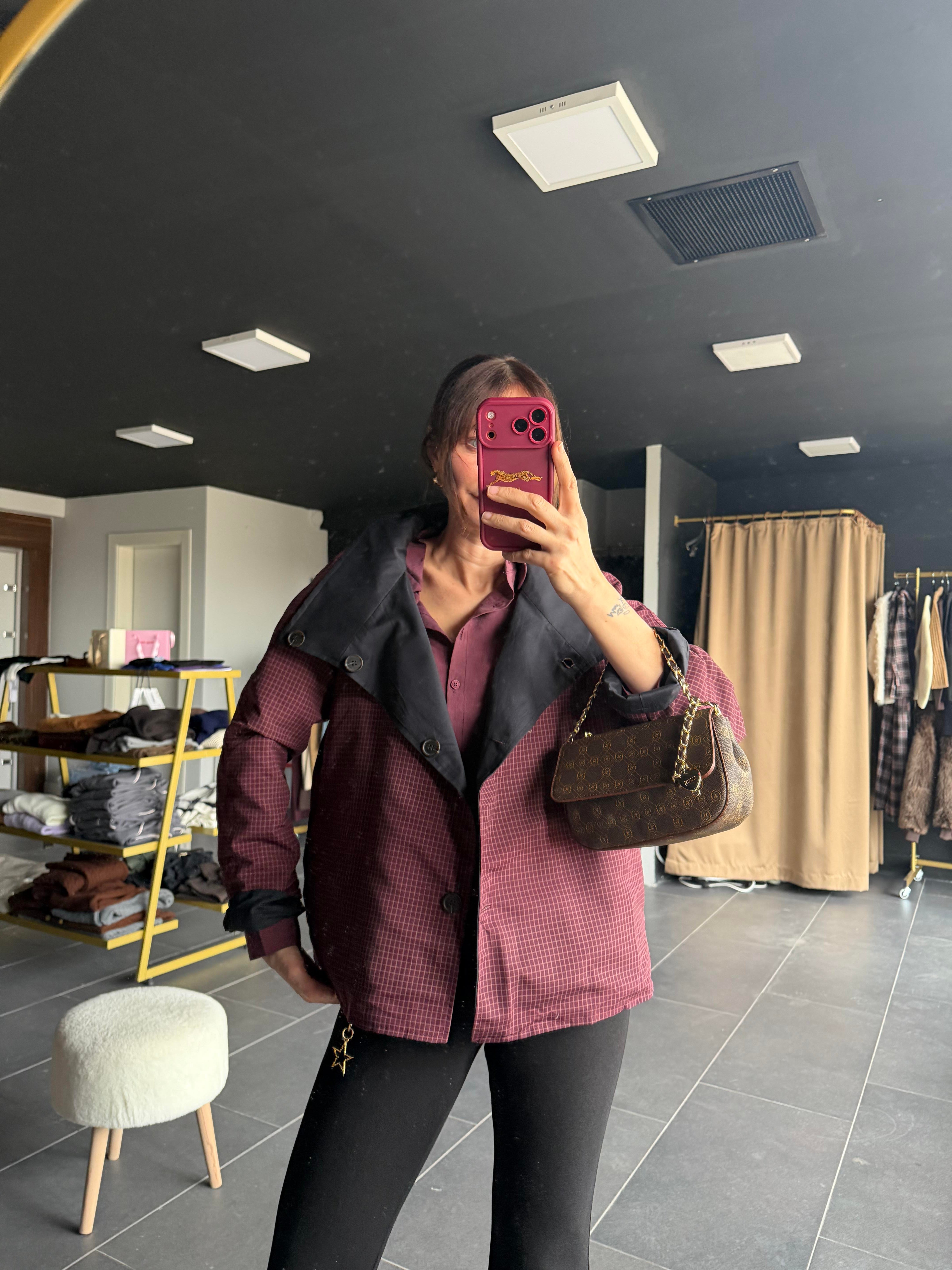 Marka Model Çift Taraflı Trenç