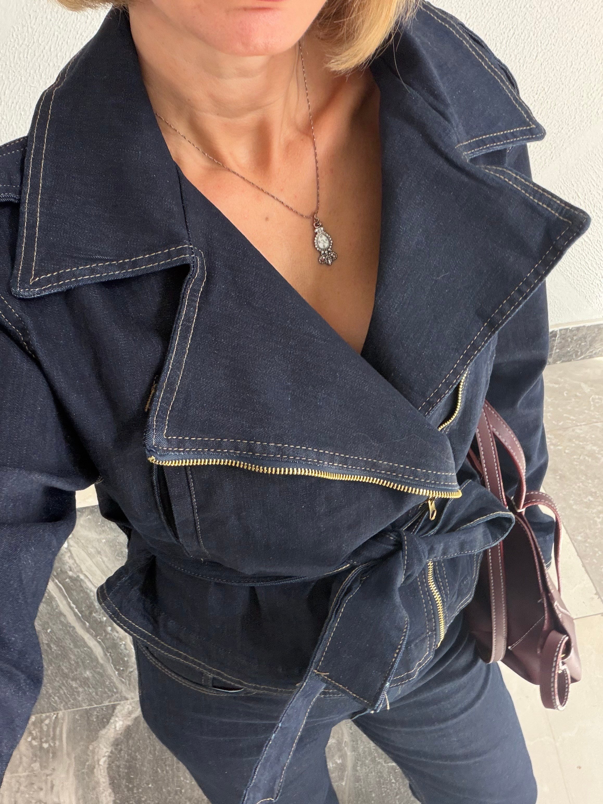 Marka Model Denim Üst Pantolon Takım