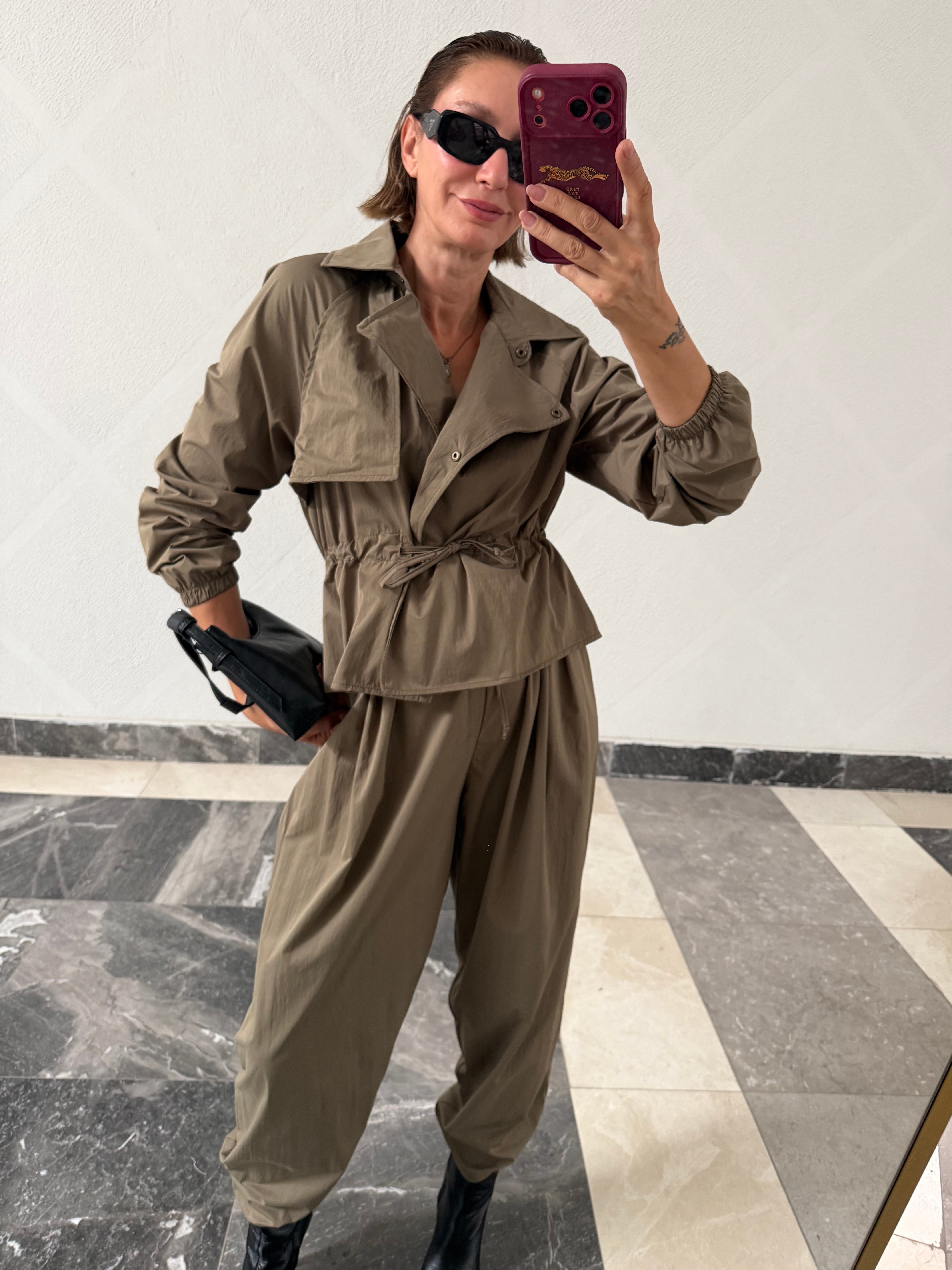 Marka Model Haki Beli Lastikli Üst Alt Takım