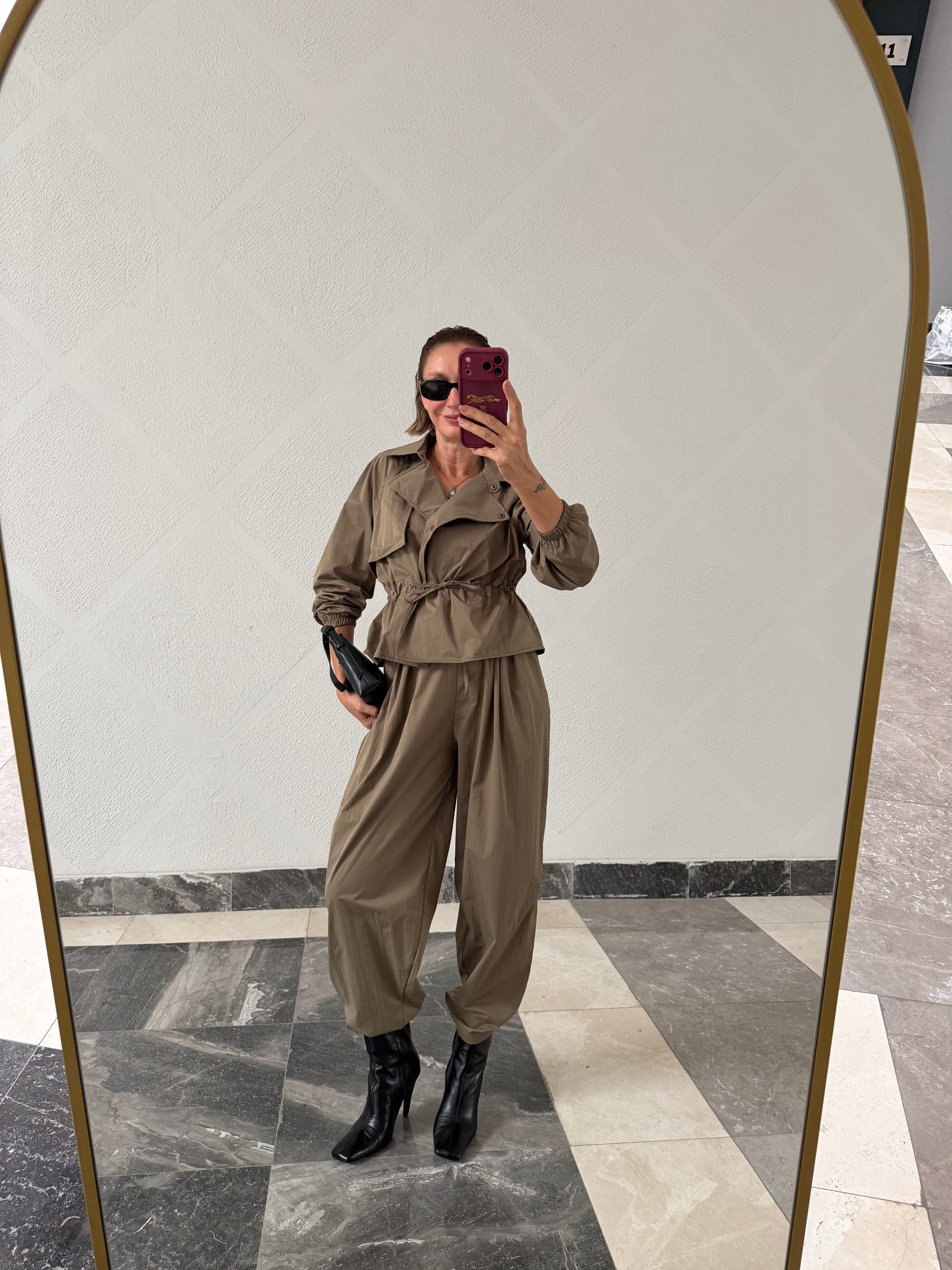 Marka Model Haki Beli Lastikli Üst Alt Takım