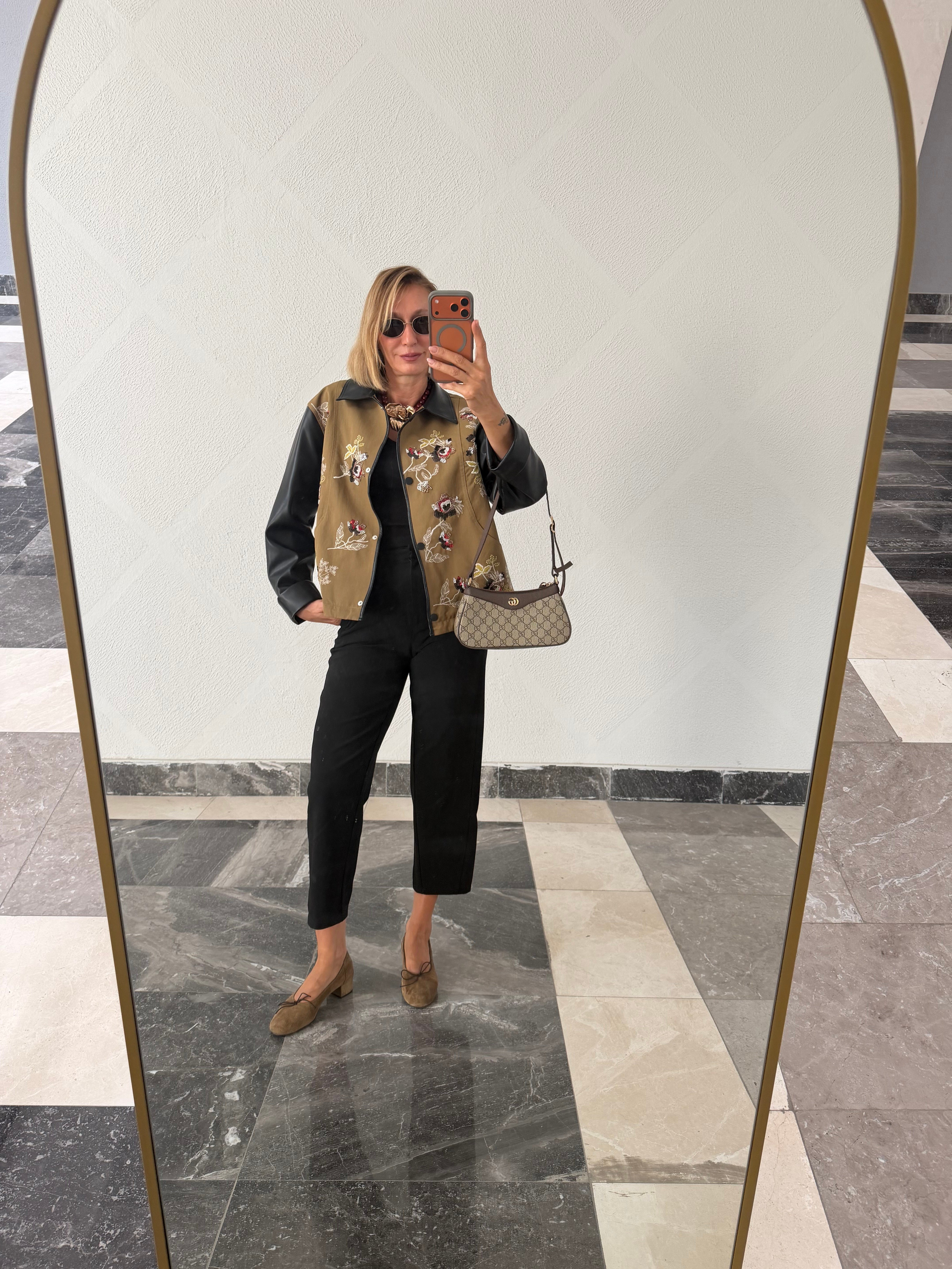 Marka Model Mix Payetli Gömlek Ceket 