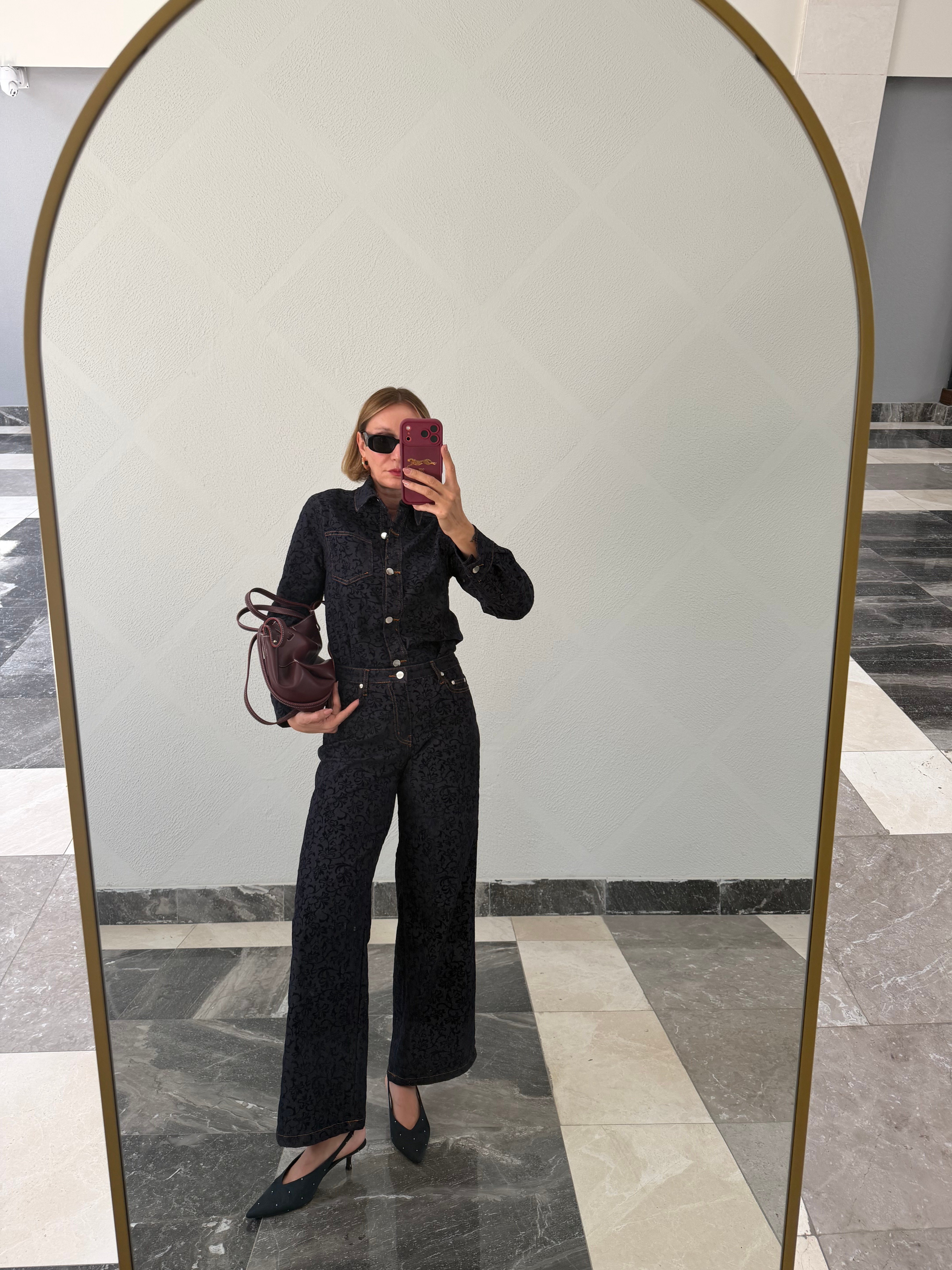 Marka Model Premium Barok Model Gömlek Pantolon Takım