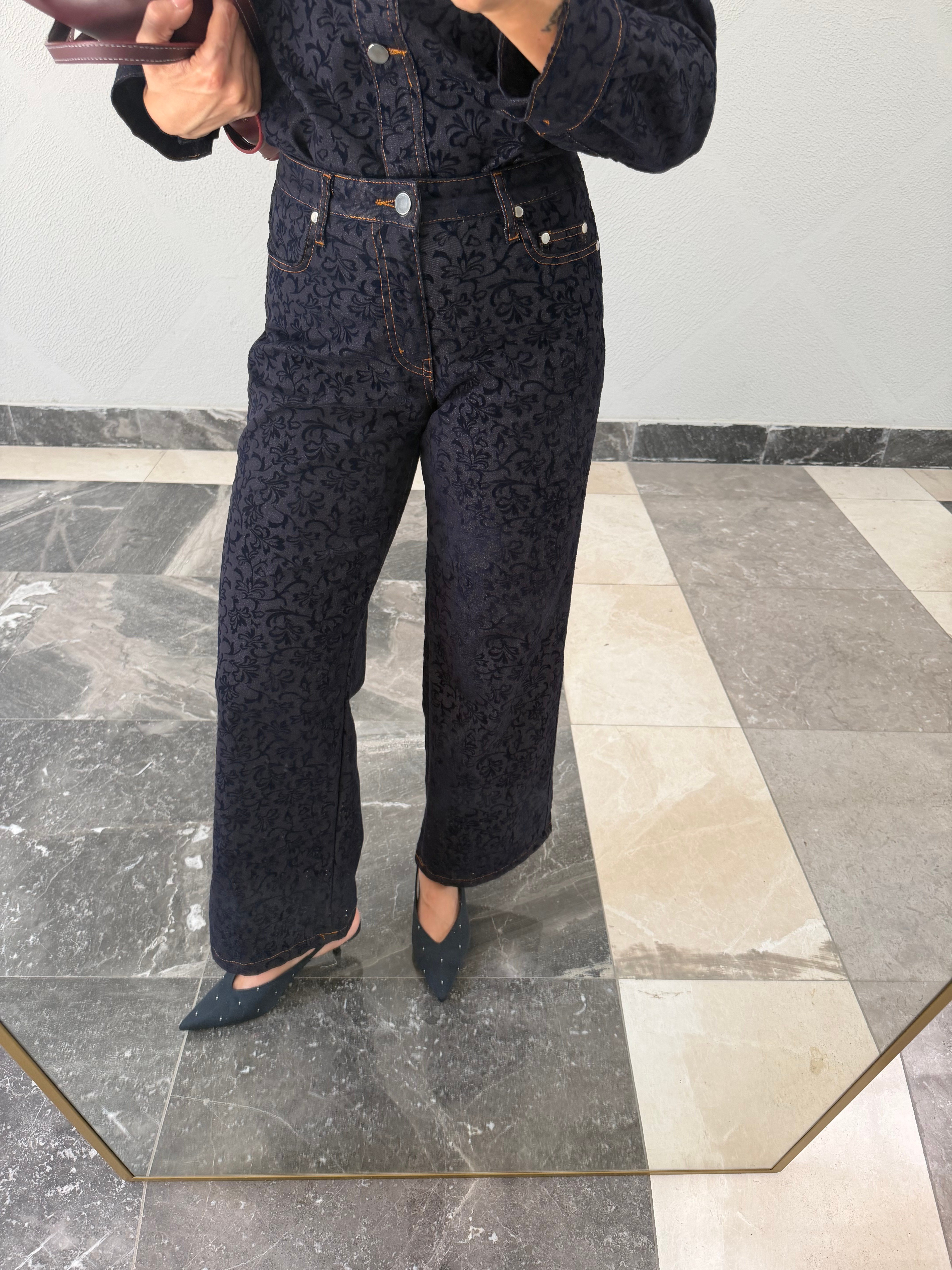 Marka Model Premium Barok Model Gömlek Pantolon Takım