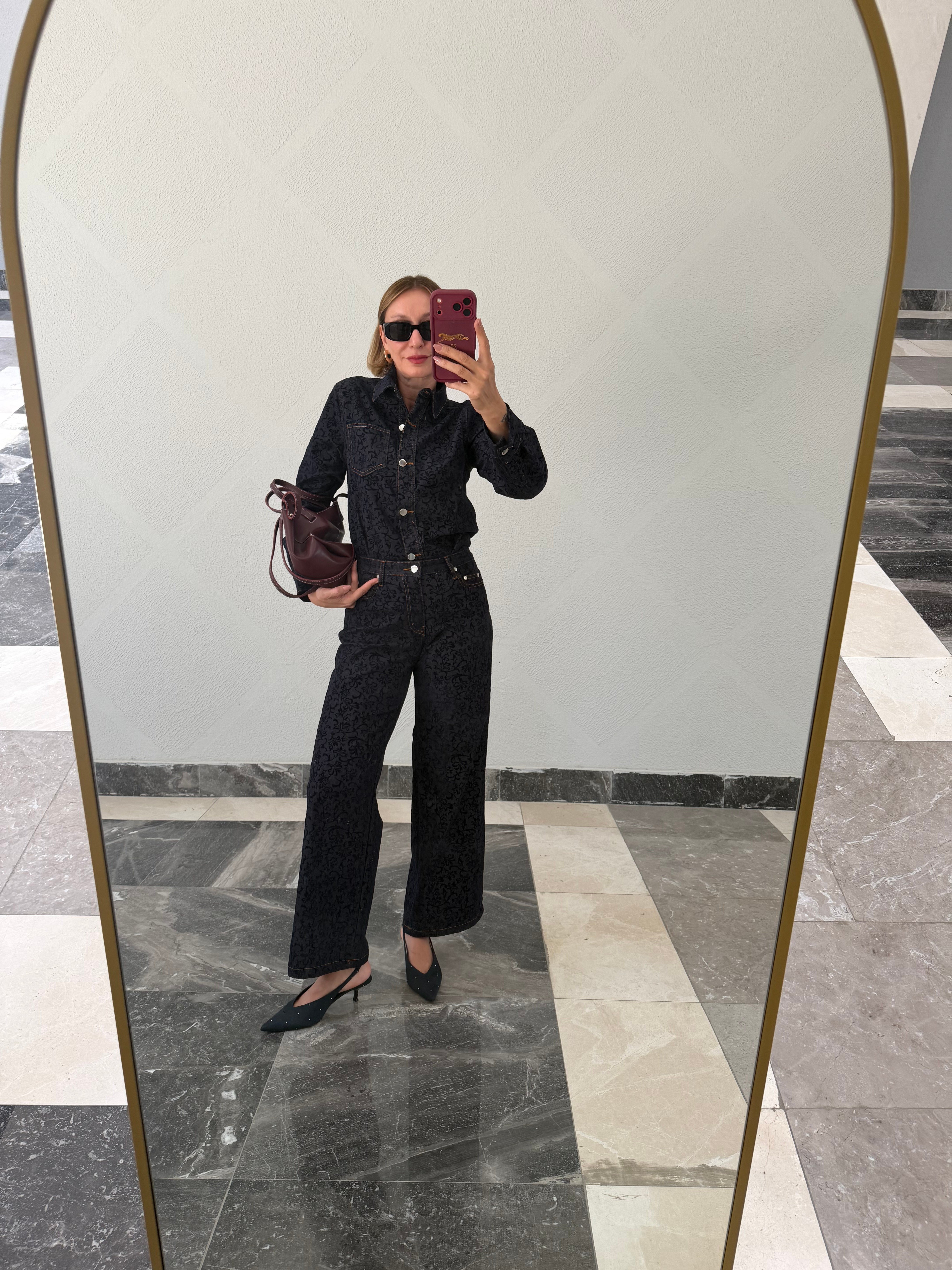 Marka Model Premium Barok Model Gömlek Pantolon Takım