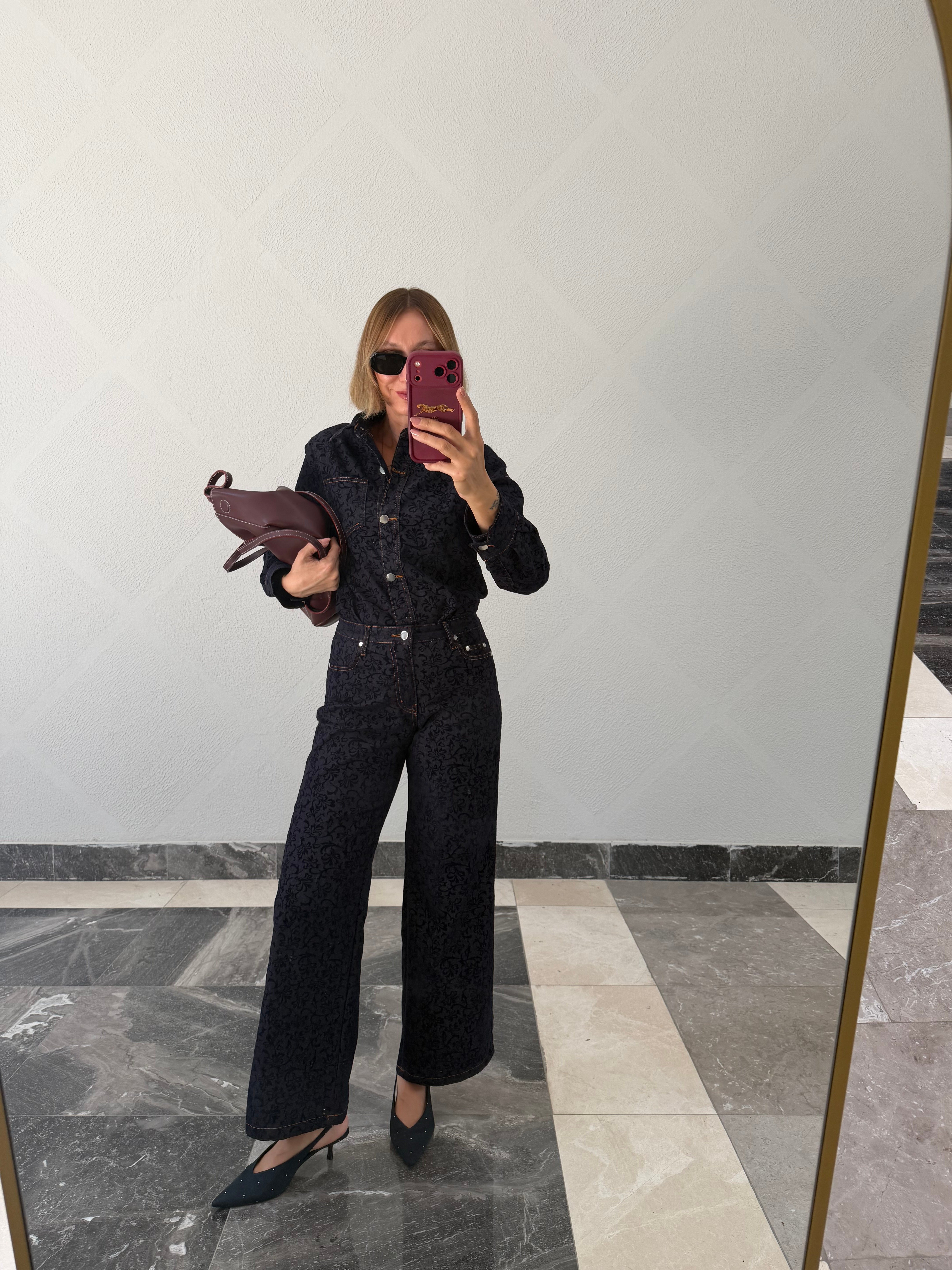 Marka Model Premium Barok Model Gömlek Pantolon Takım