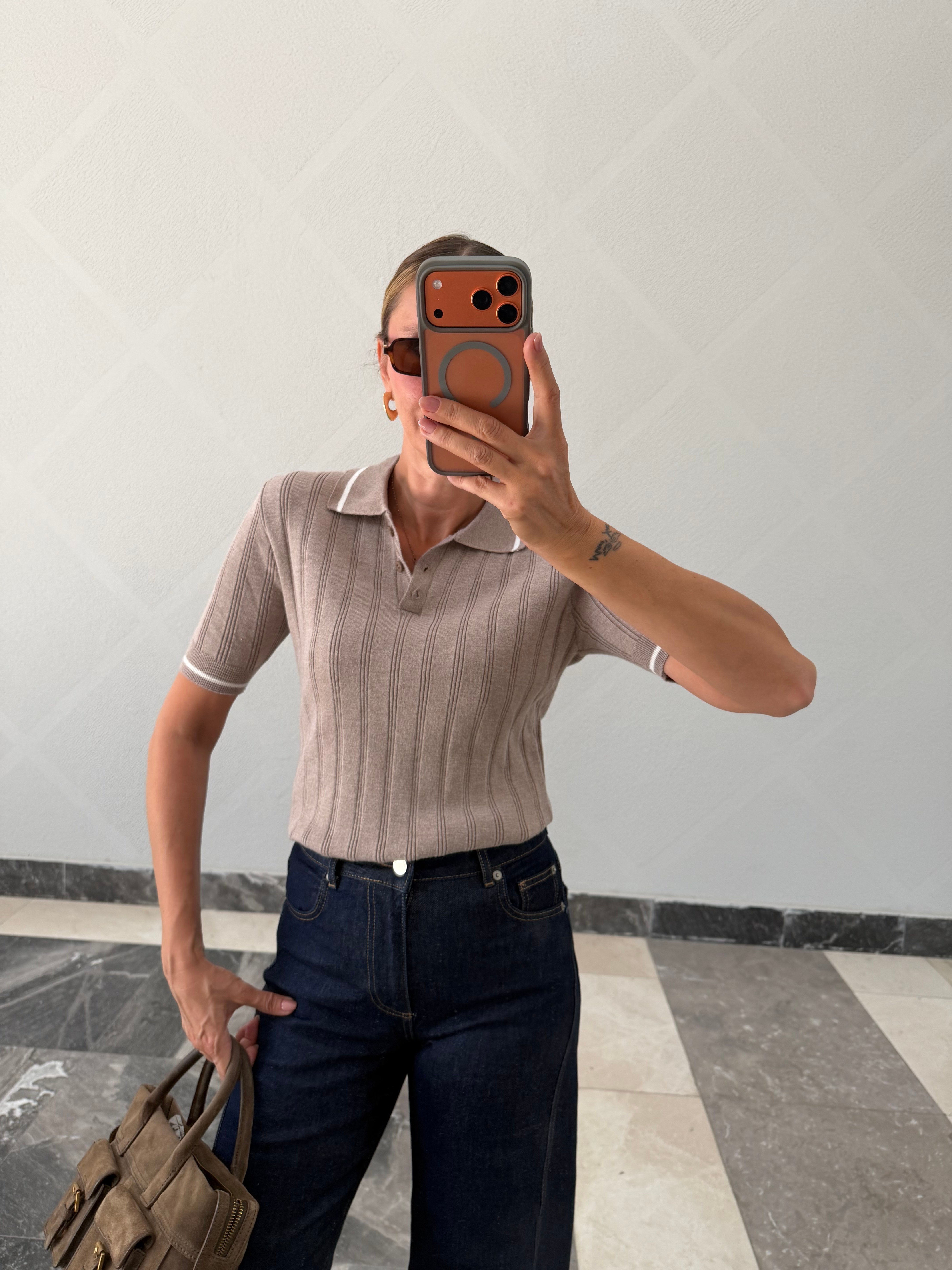 Massi Bej Polo Yaka Triki Tshirt