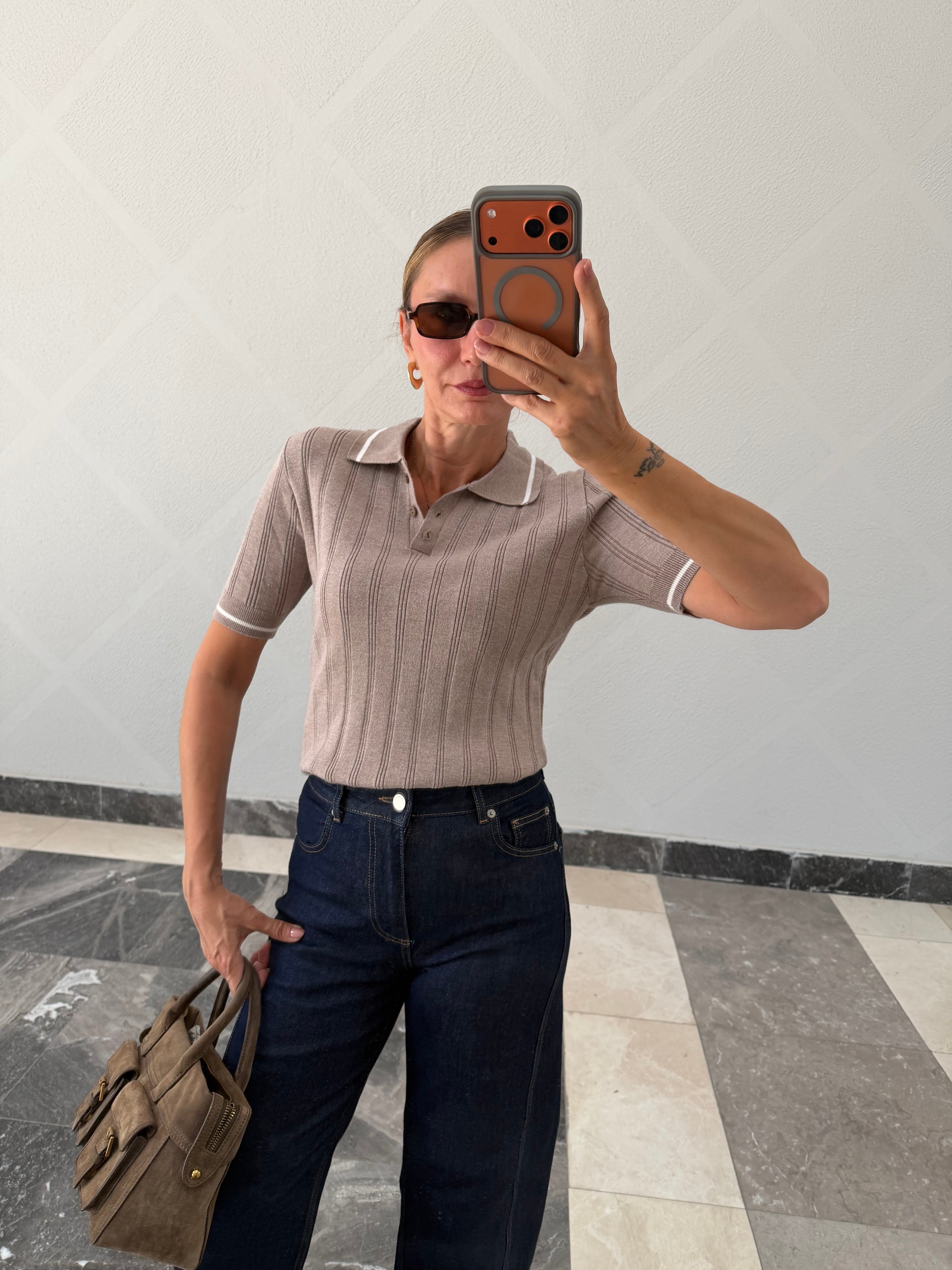 Massi Bej Polo Yaka Triki Tshirt