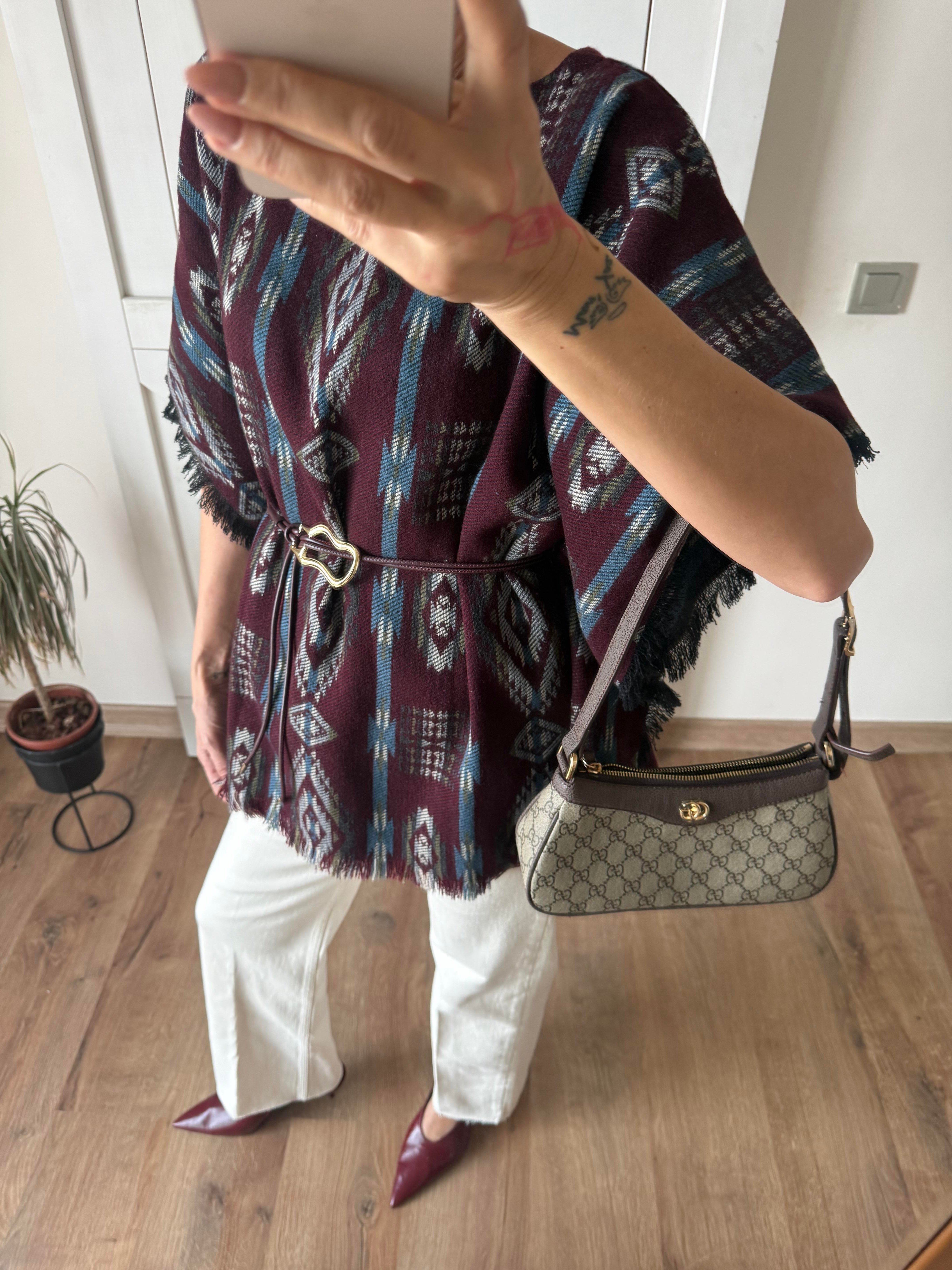 Massi Etnik Desenli Kemerli Panço