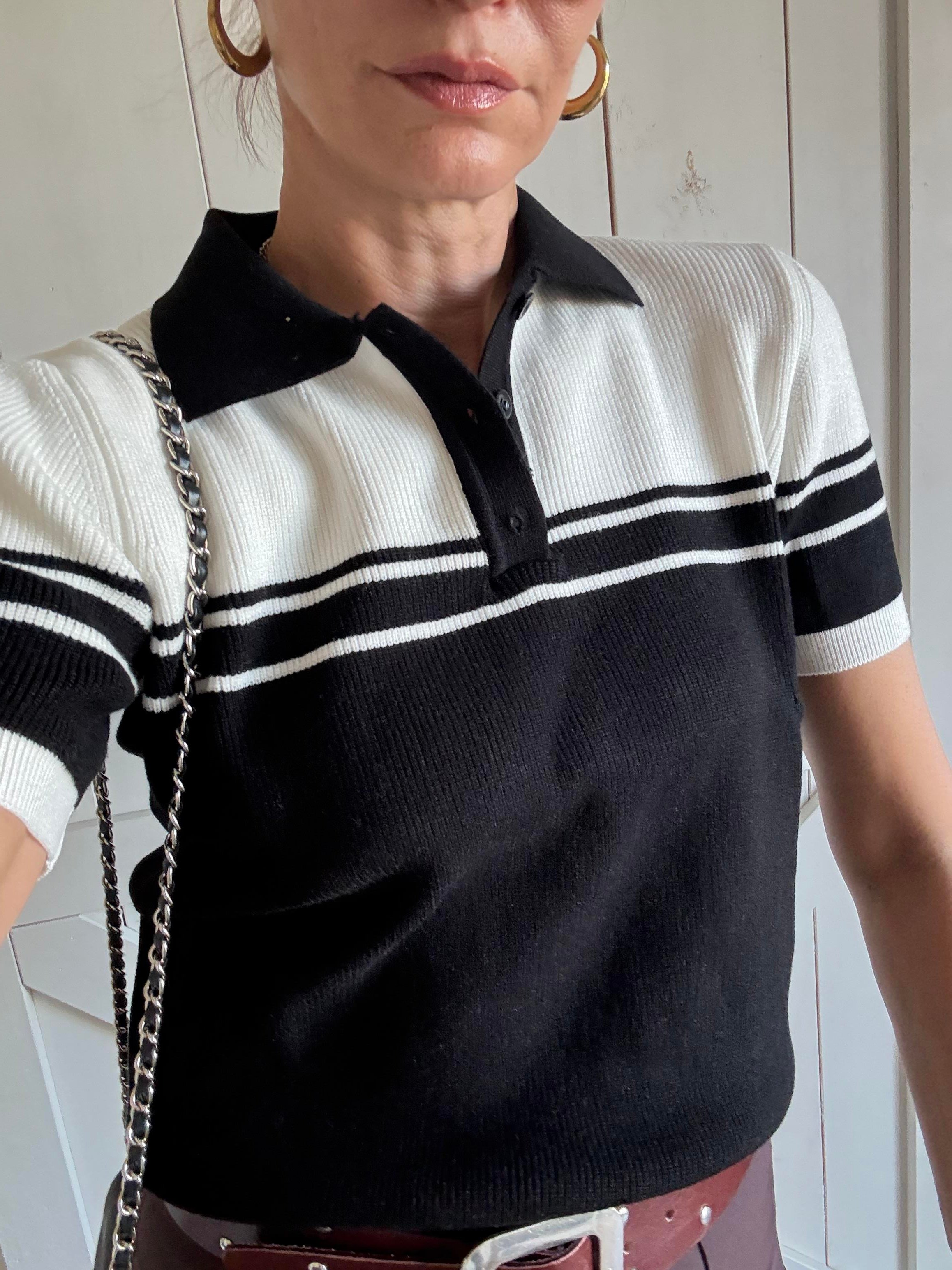 Massi Laci Polo Yaka Triko Bluz