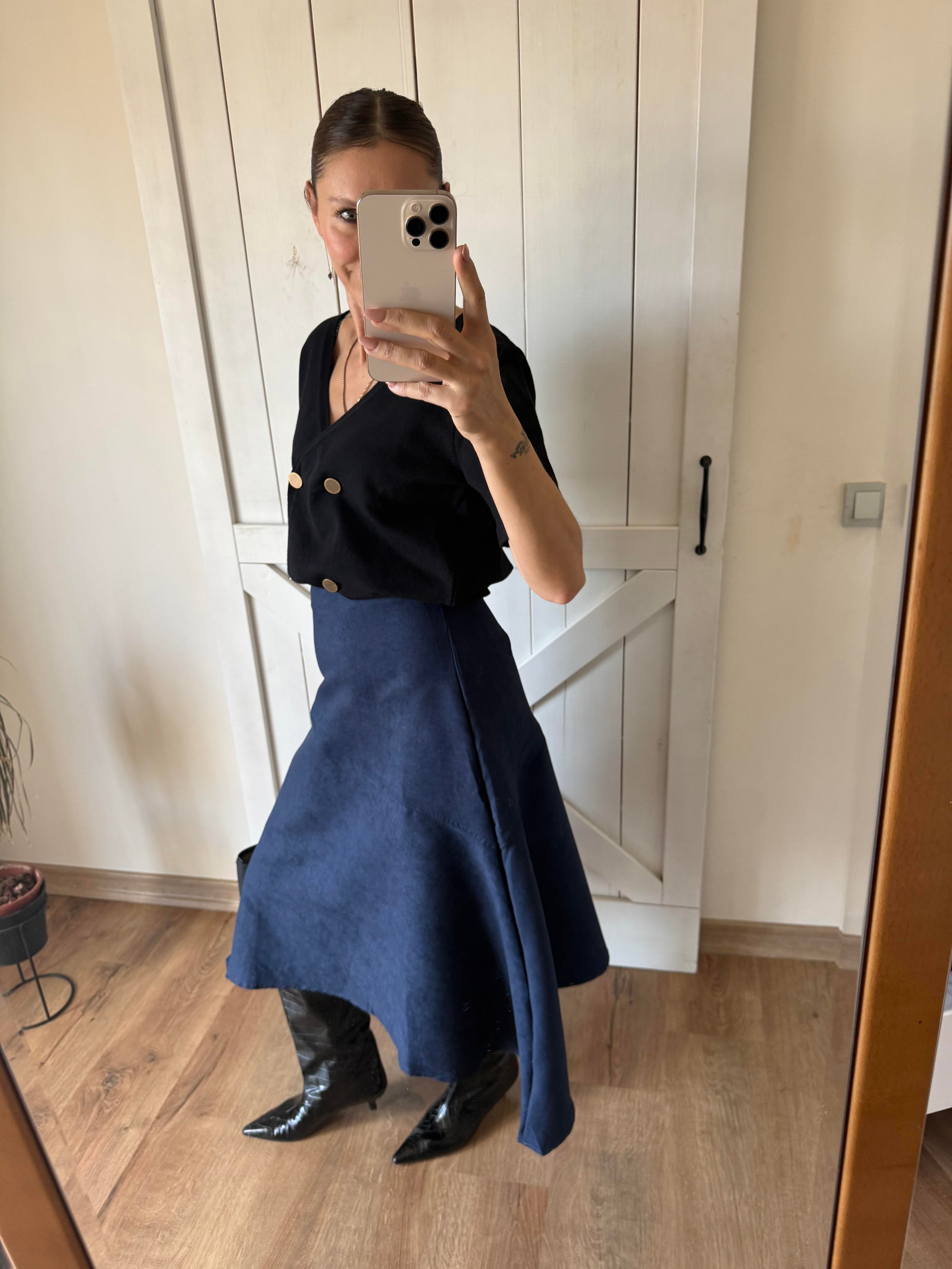 Massi Nubuk Laci Verev Etek