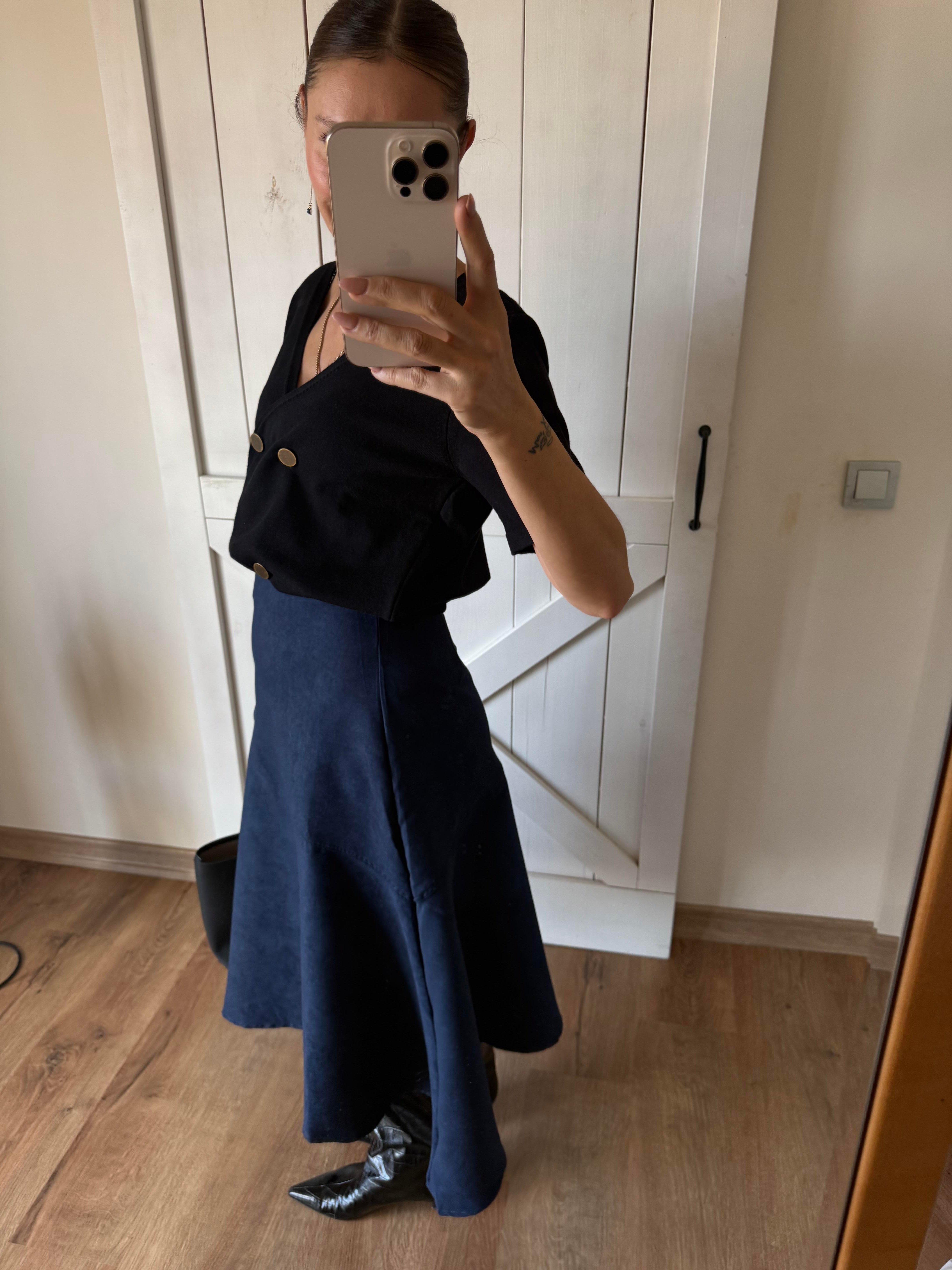 Massi Nubuk Laci Verev Etek