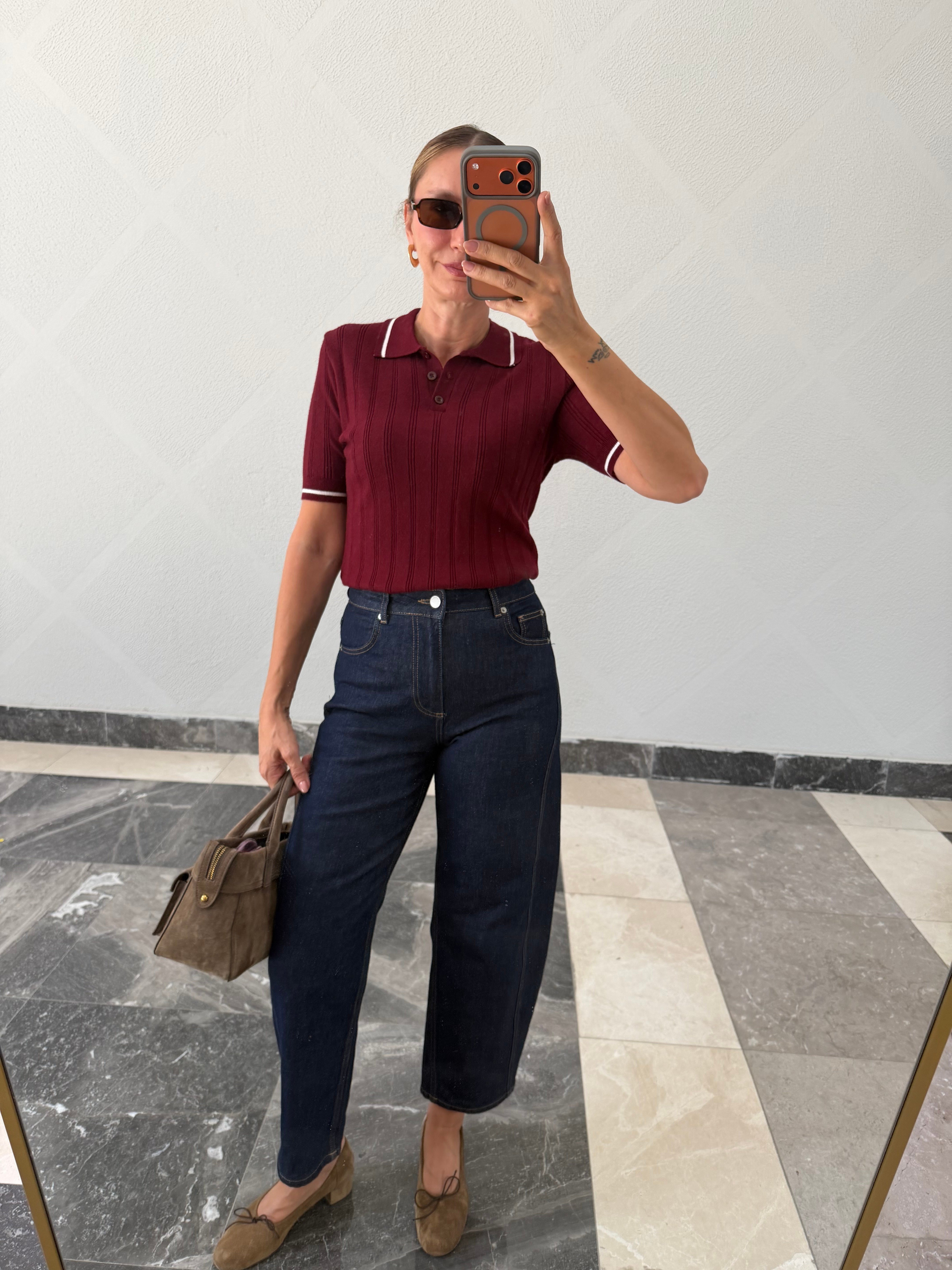 Massi Polo Yaka Triki Tshirt