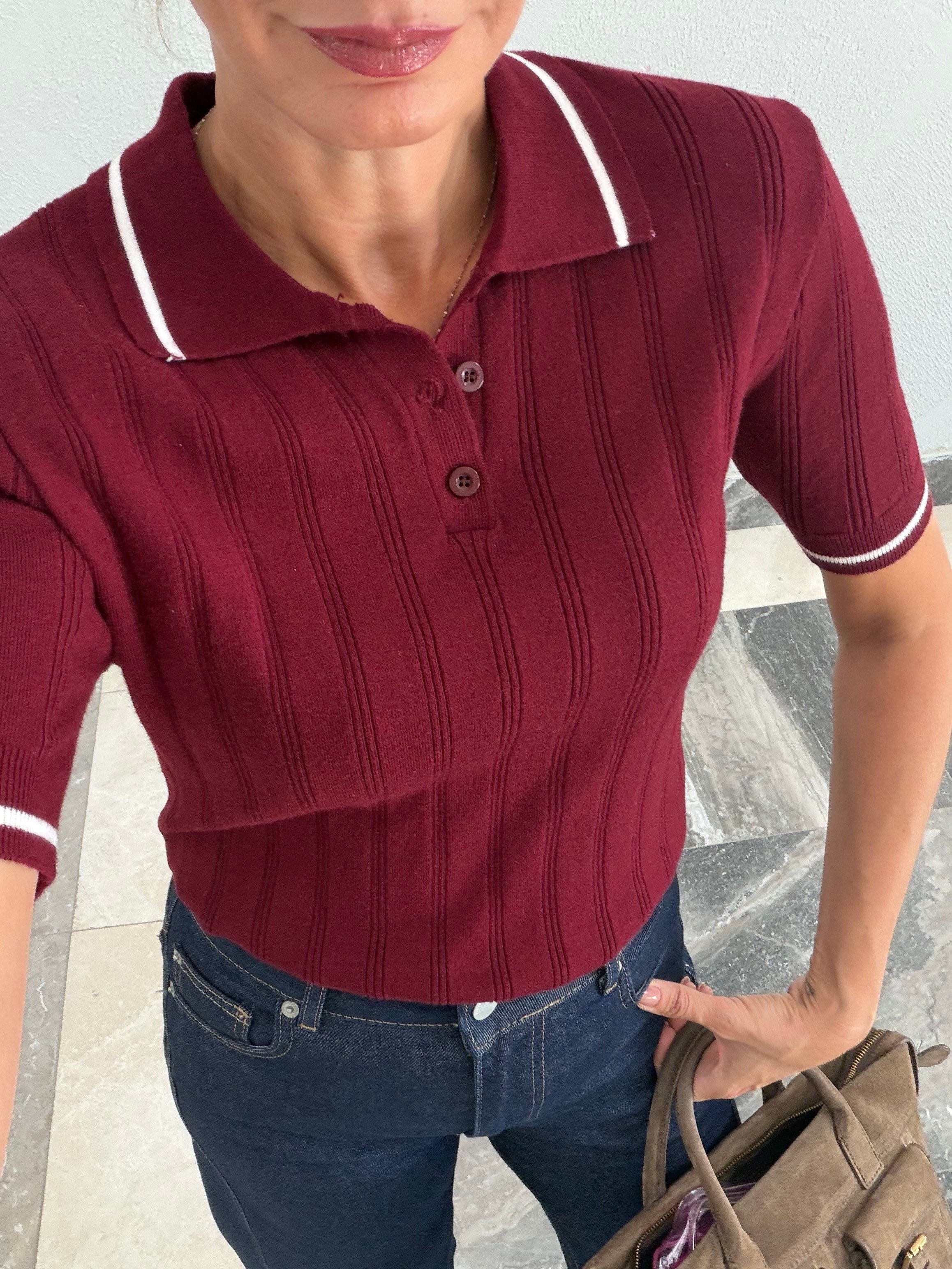 Massi Polo Yaka Triki Tshirt