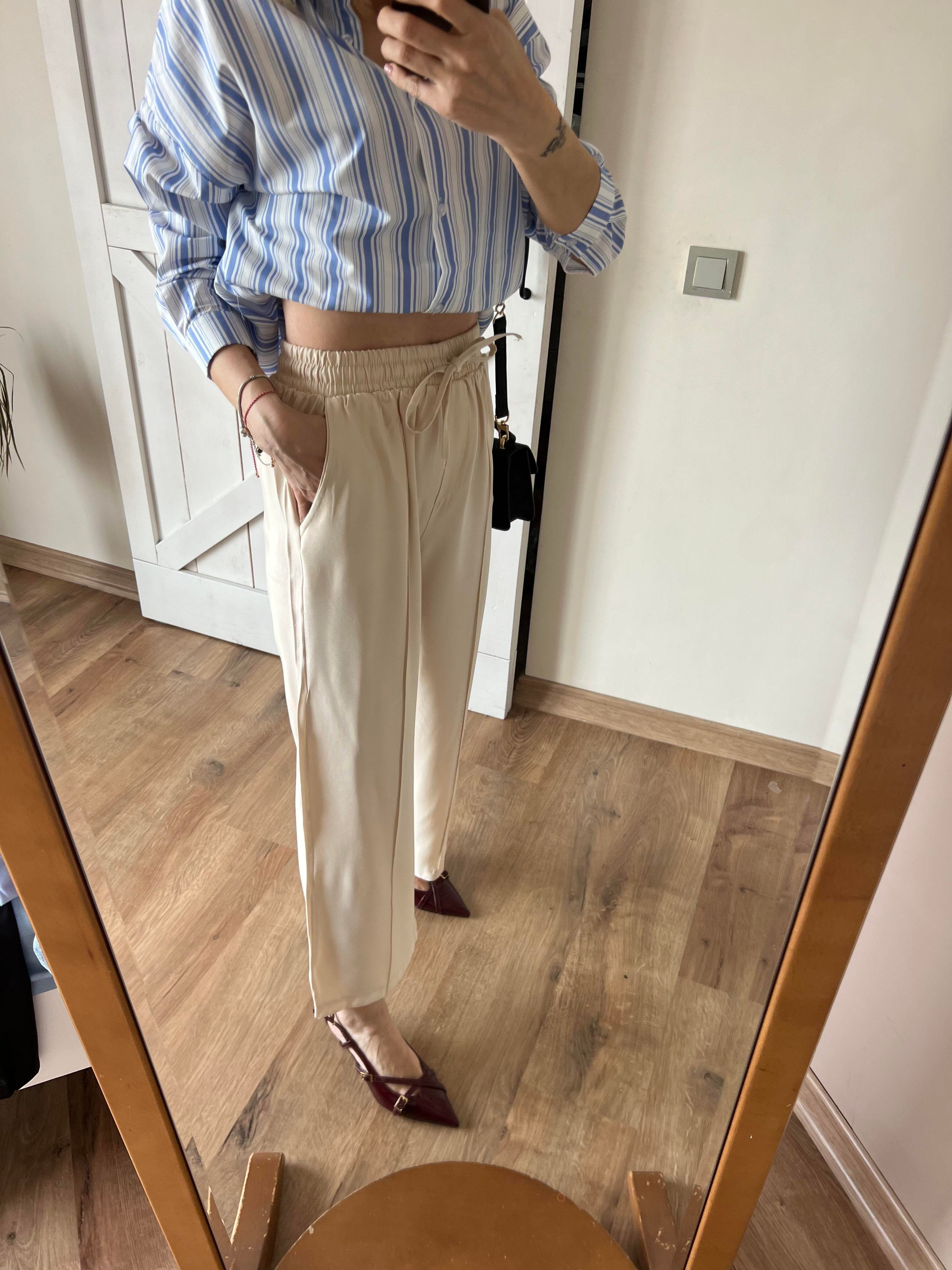 Massimo Ekru Tensel Pantolon