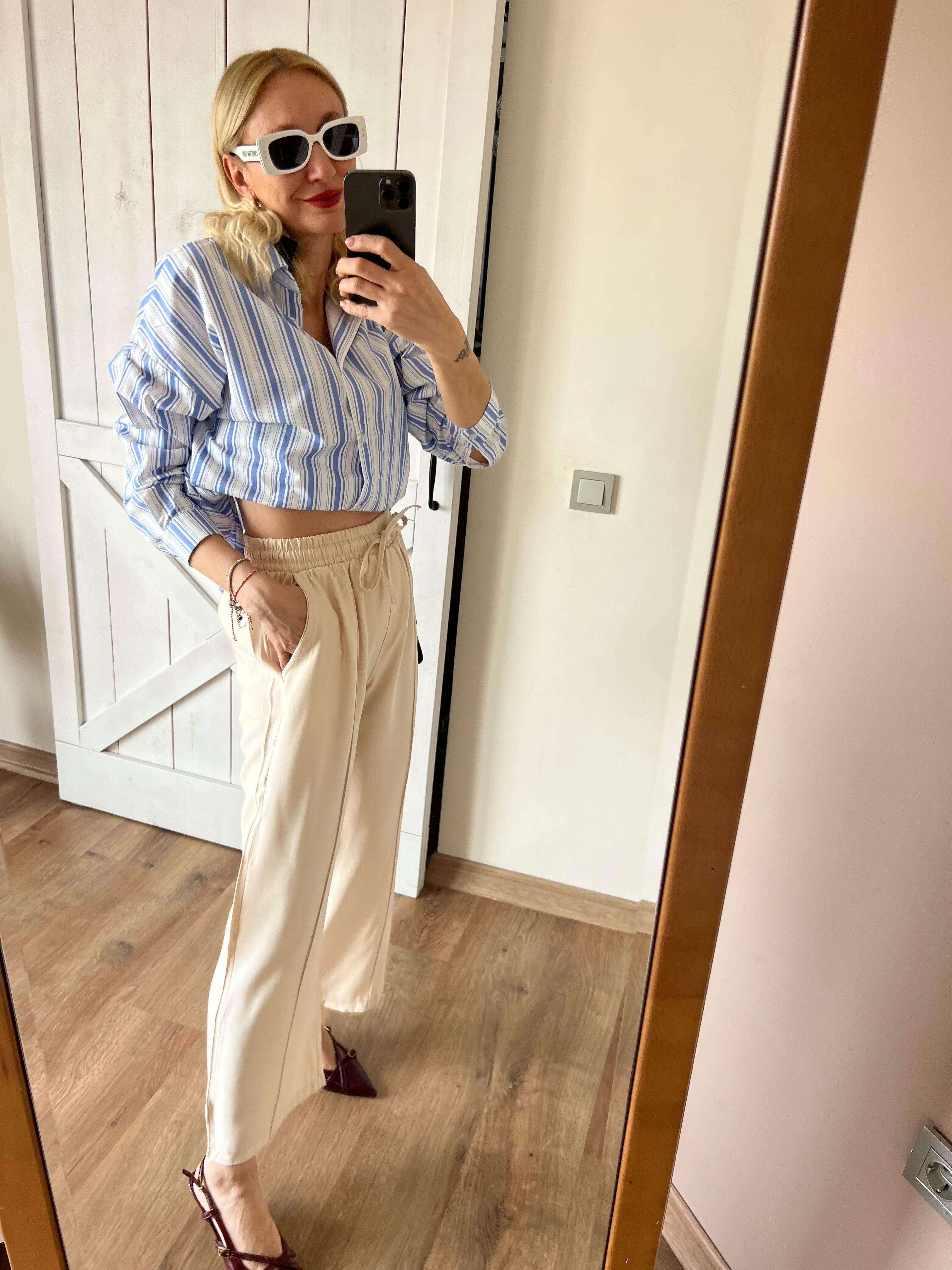 Massimo Ekru Tensel Pantolon