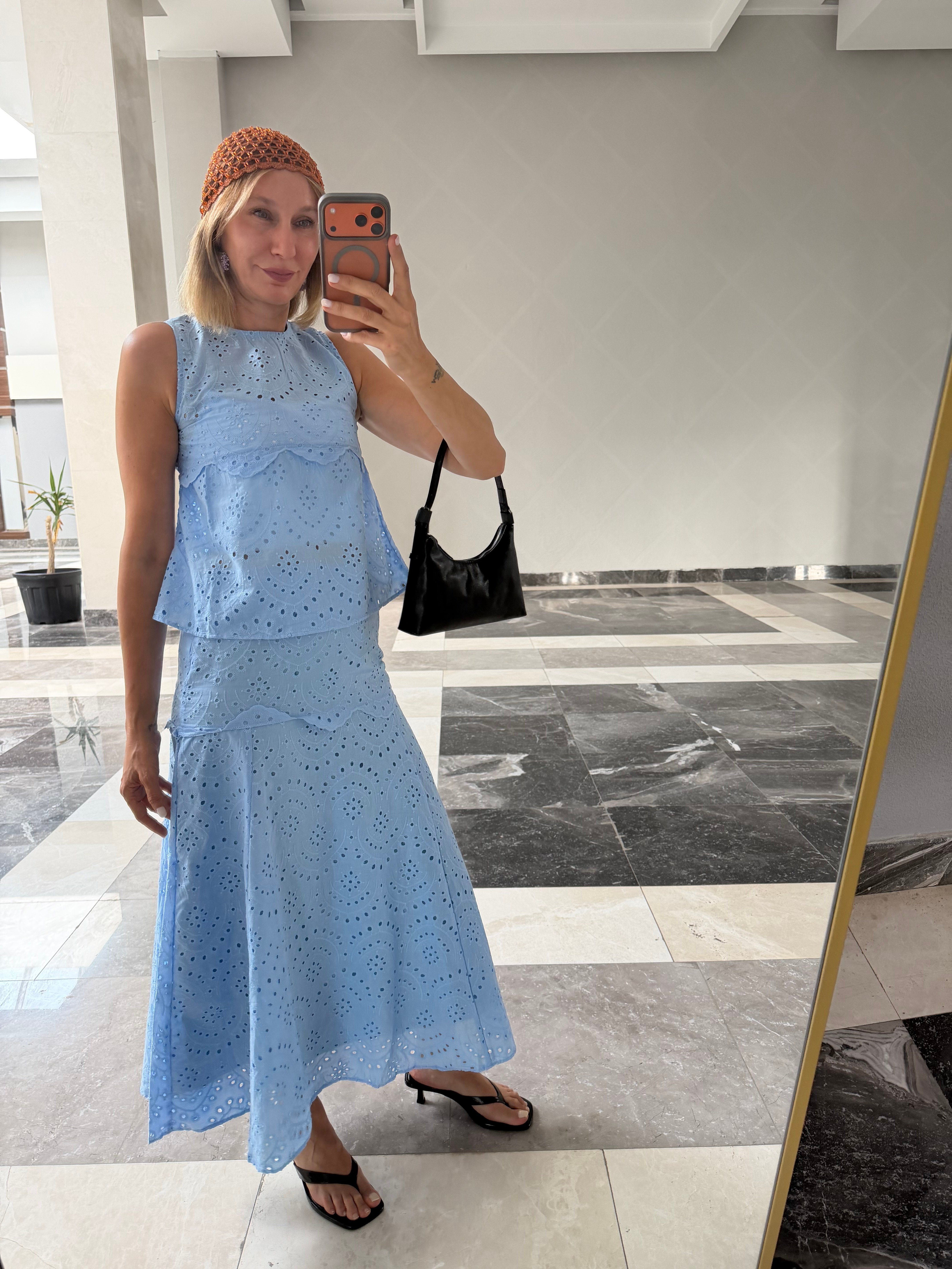 Mavi Düş Bride Takım