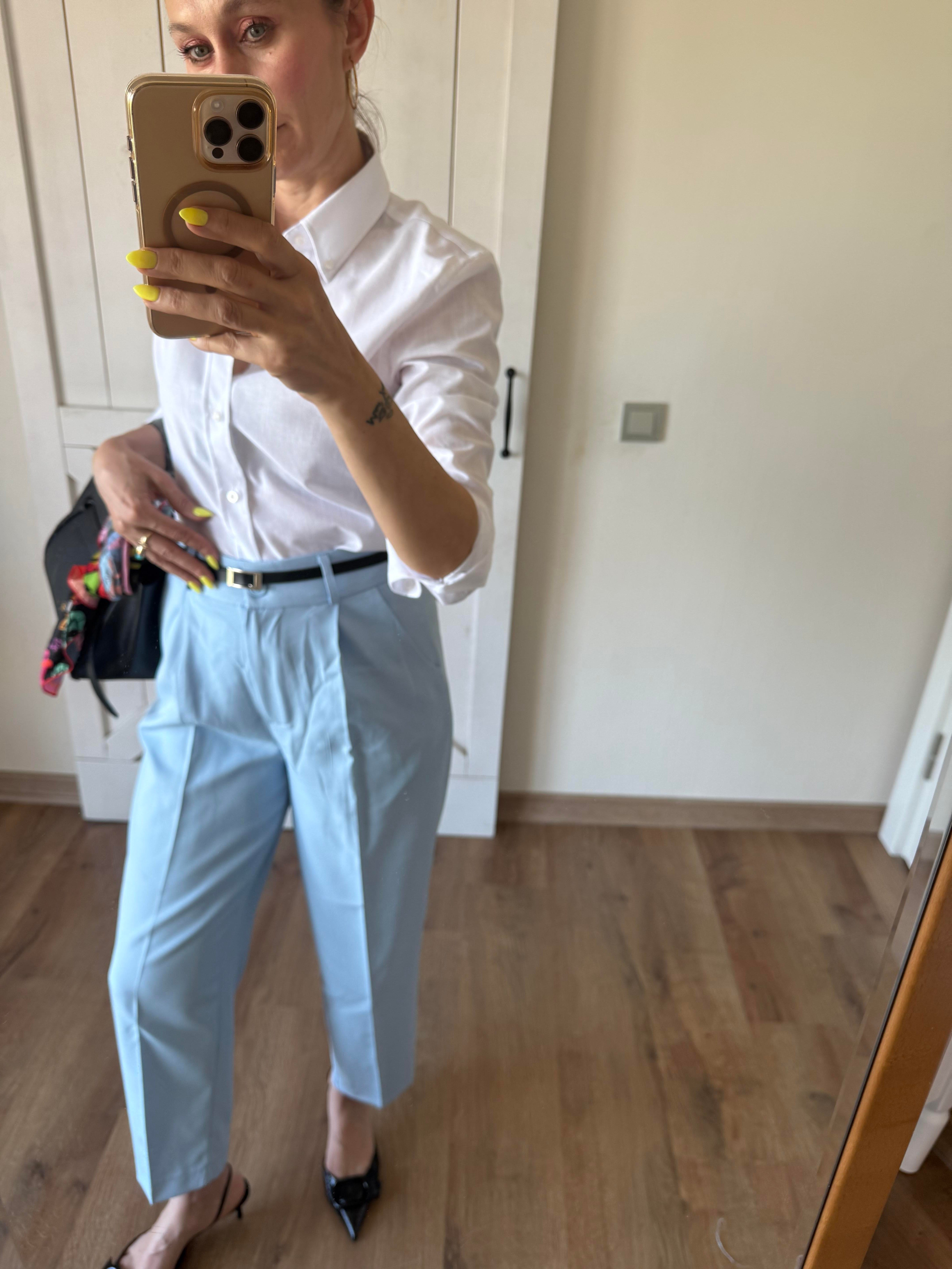 Mavi Havuç Pantolon