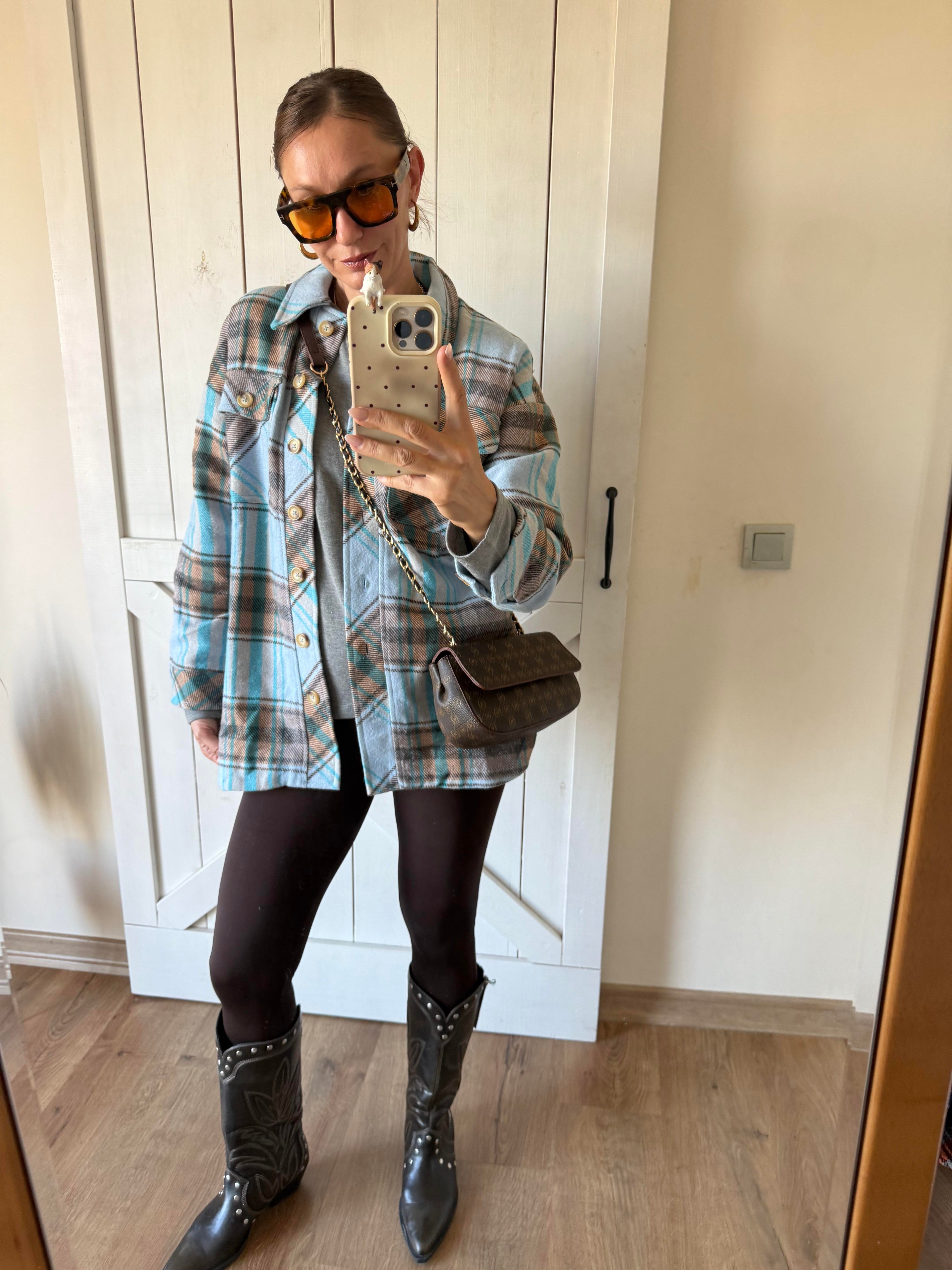 Mavi Oduncu Gömlek/Ceket