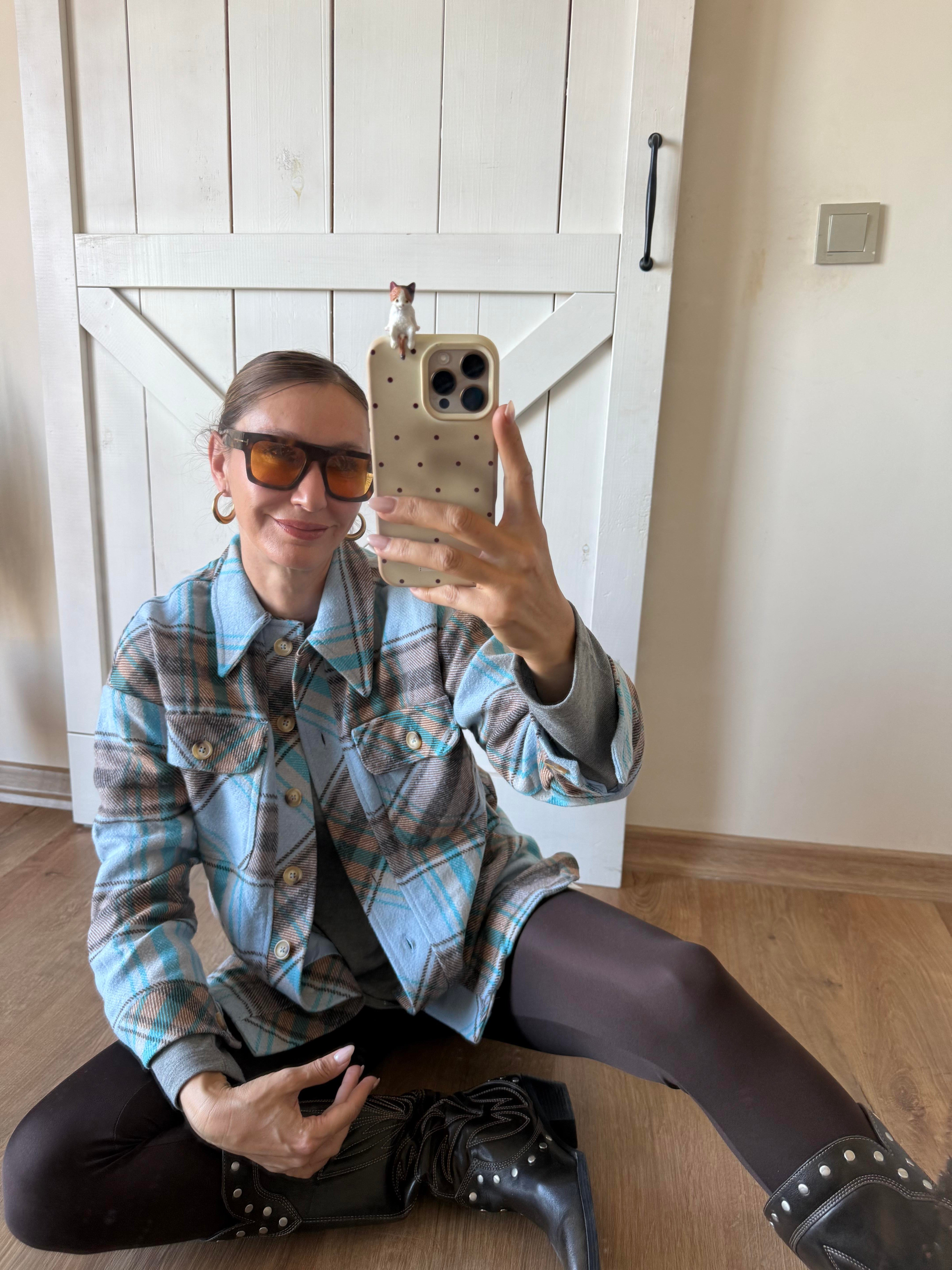 Mavi Oduncu Gömlek/Ceket