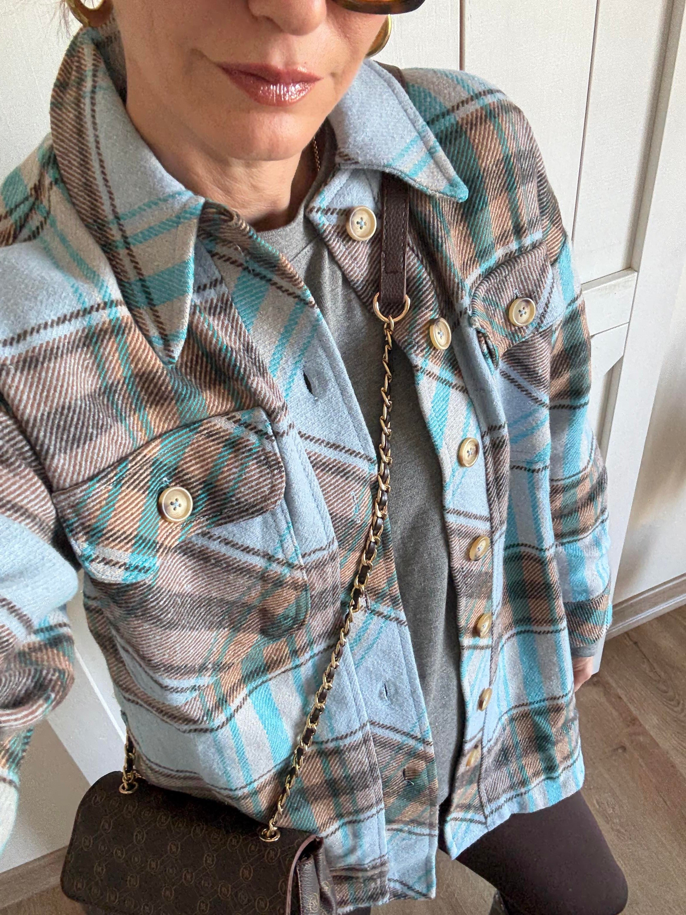 Mavi Oduncu Gömlek/Ceket