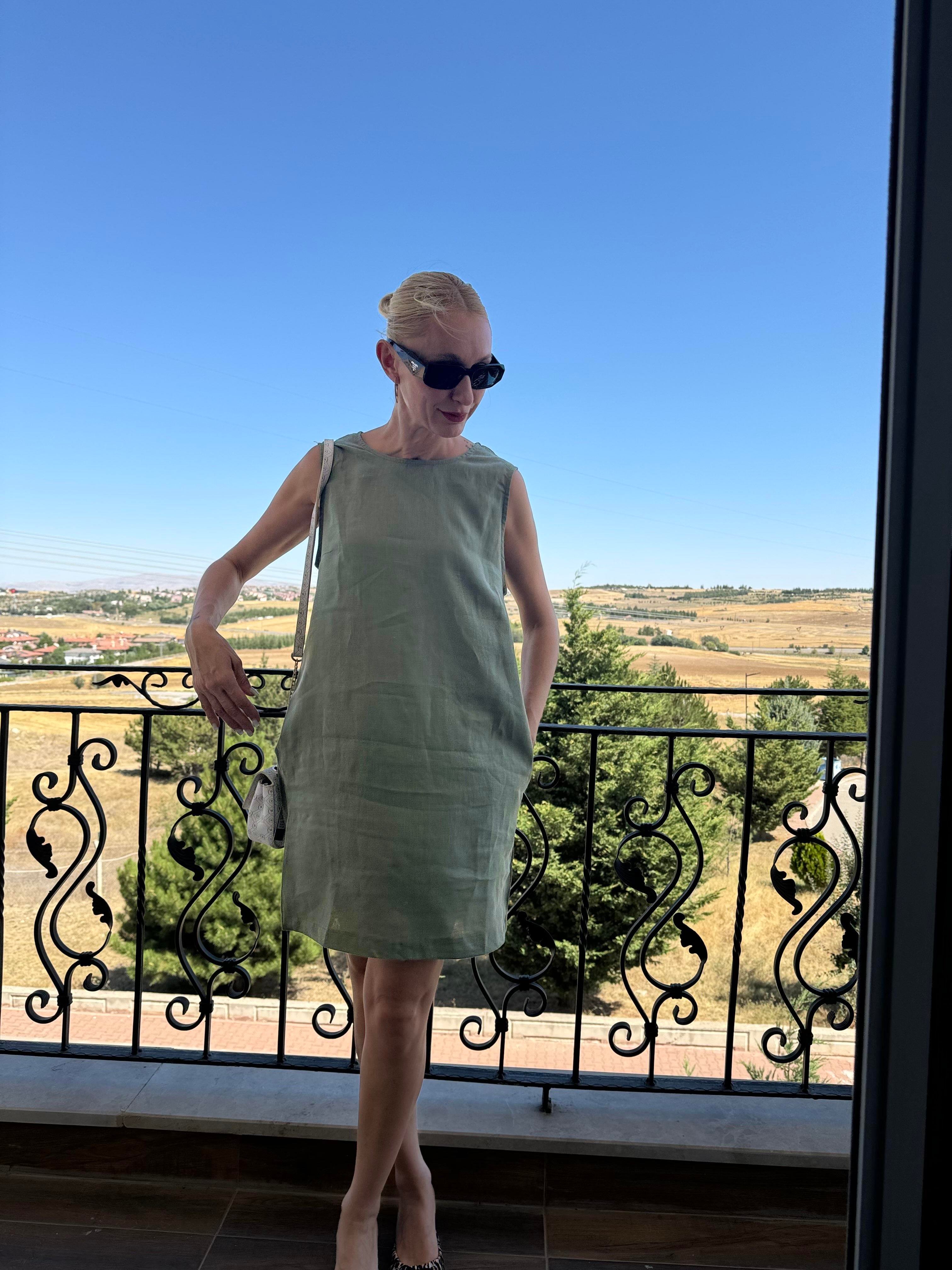 Md Keten Soyui Elbise