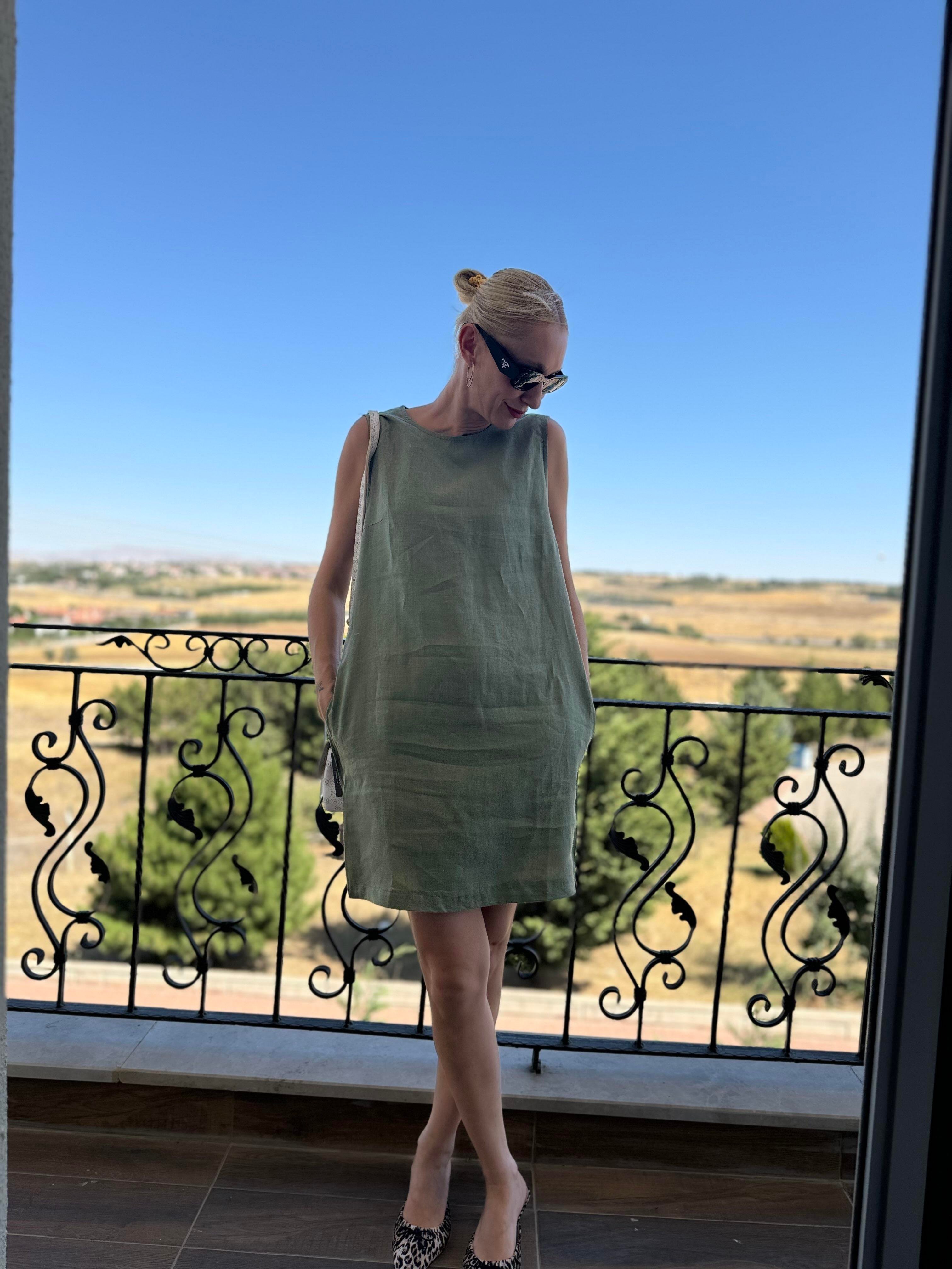 Md Keten Soyui Elbise