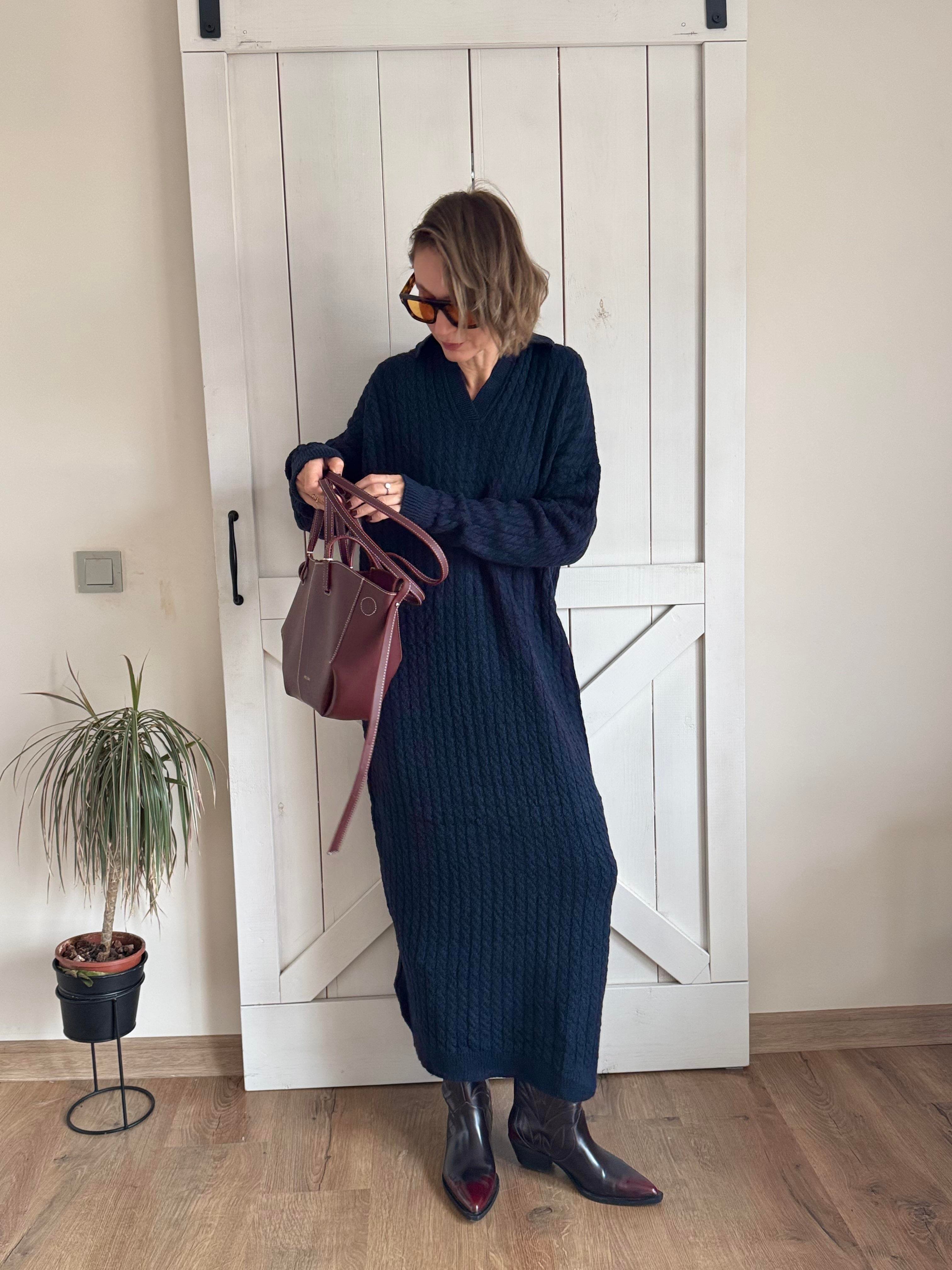 Md Laci Polo Yaka Elbise