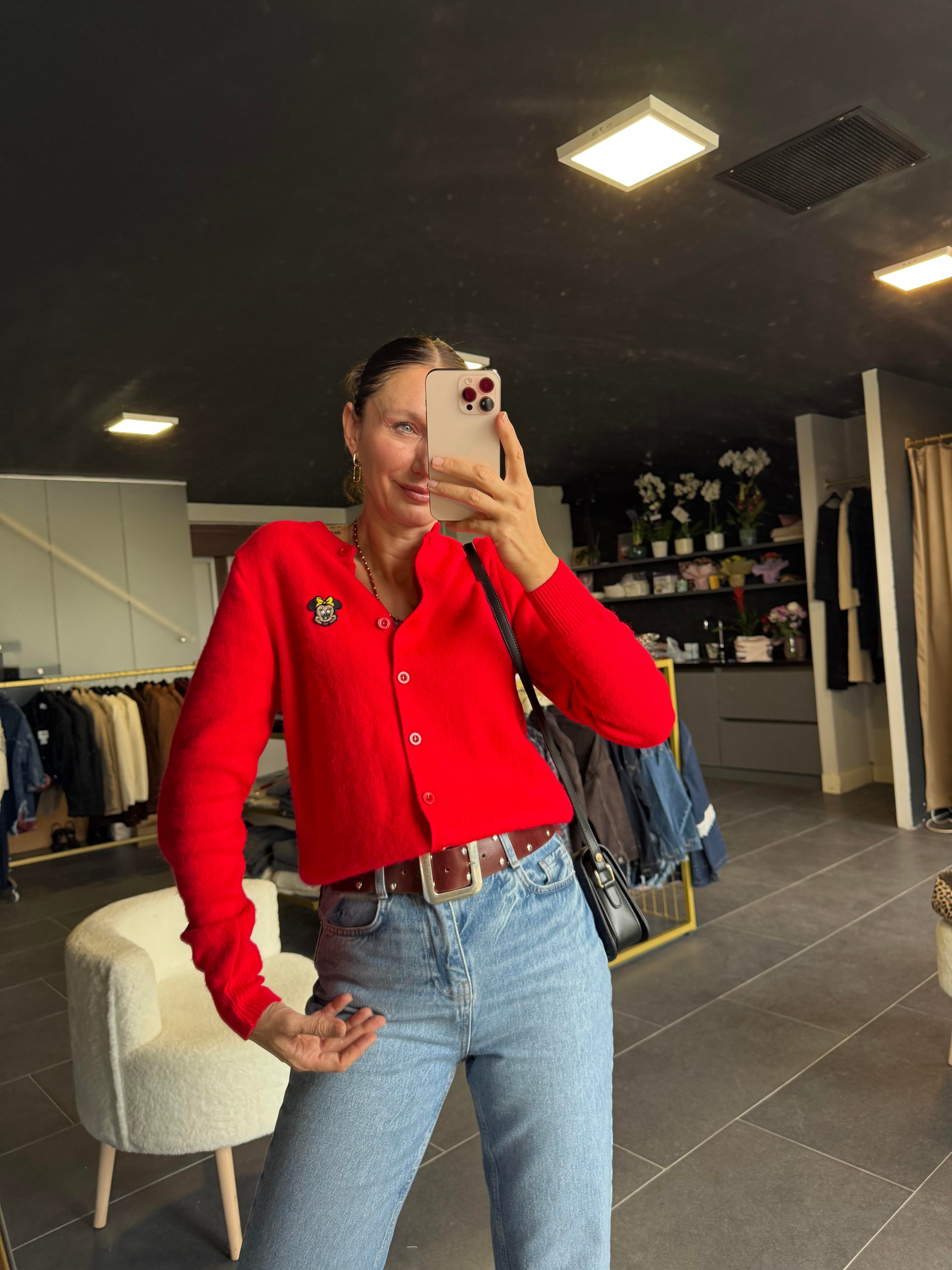 Minnie New Year Hırka