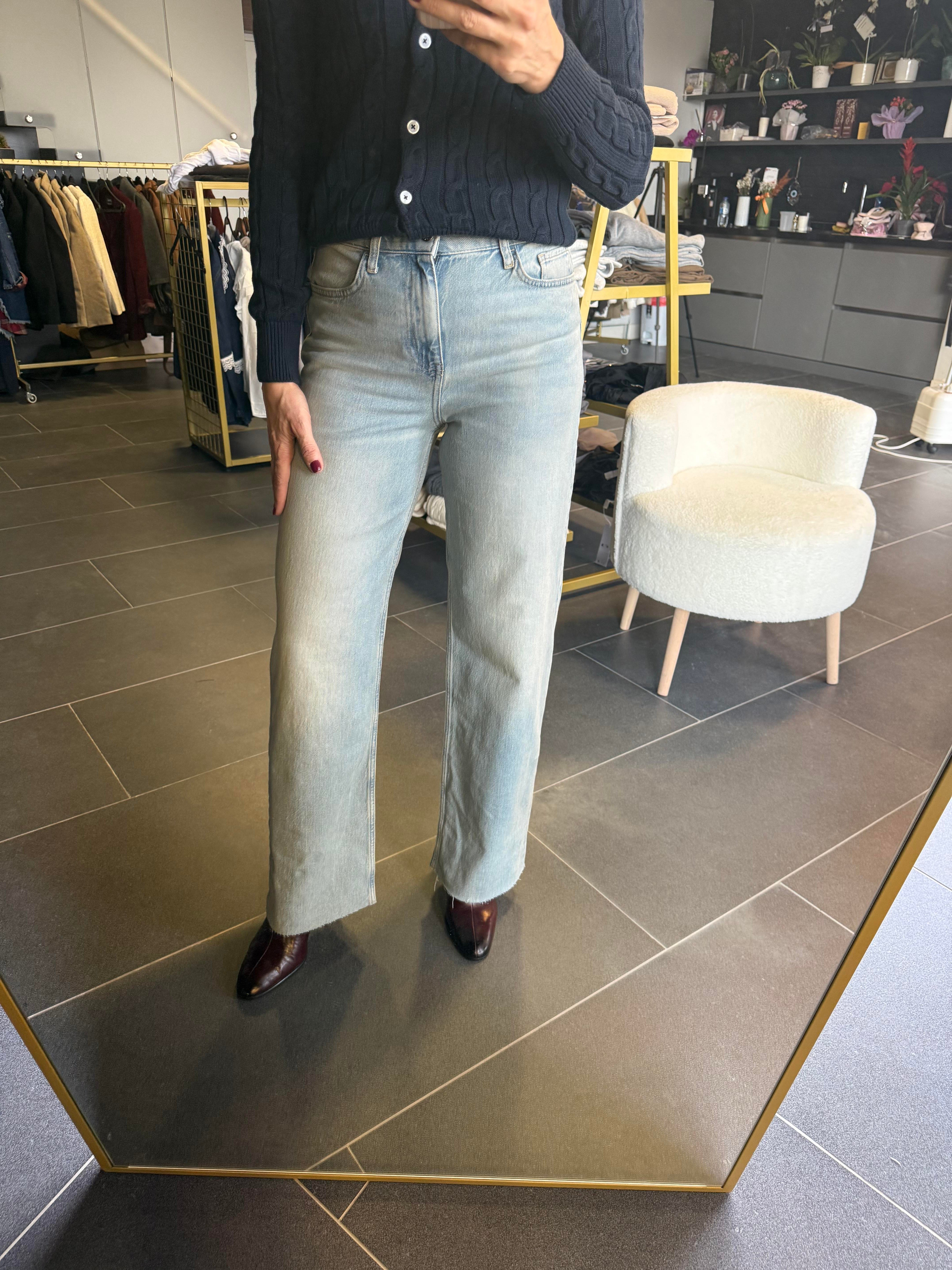 Mng Palazzo Açık Mavi Jean