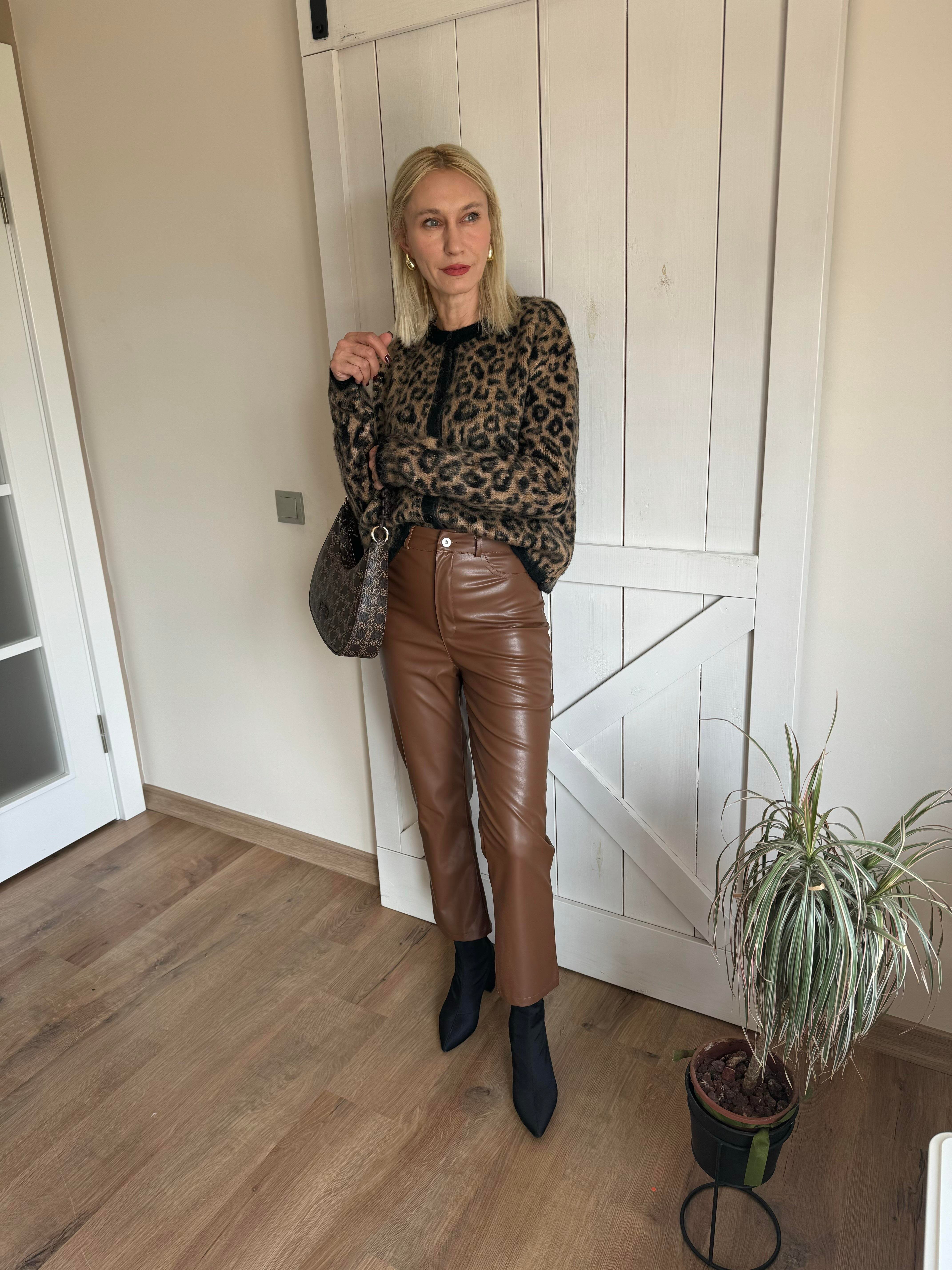 Mng Taba Deri Pantolon