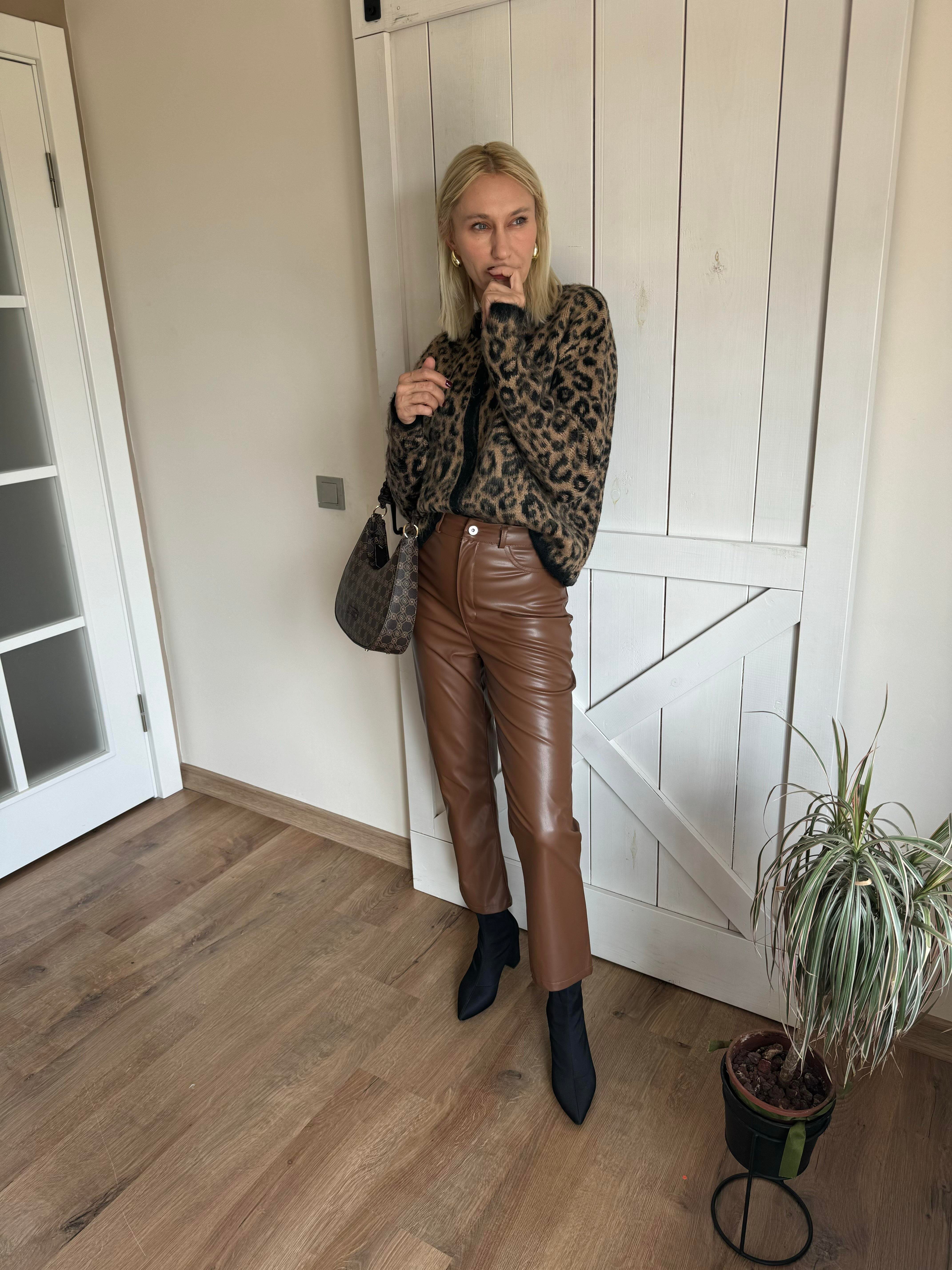 Mng Taba Deri Pantolon