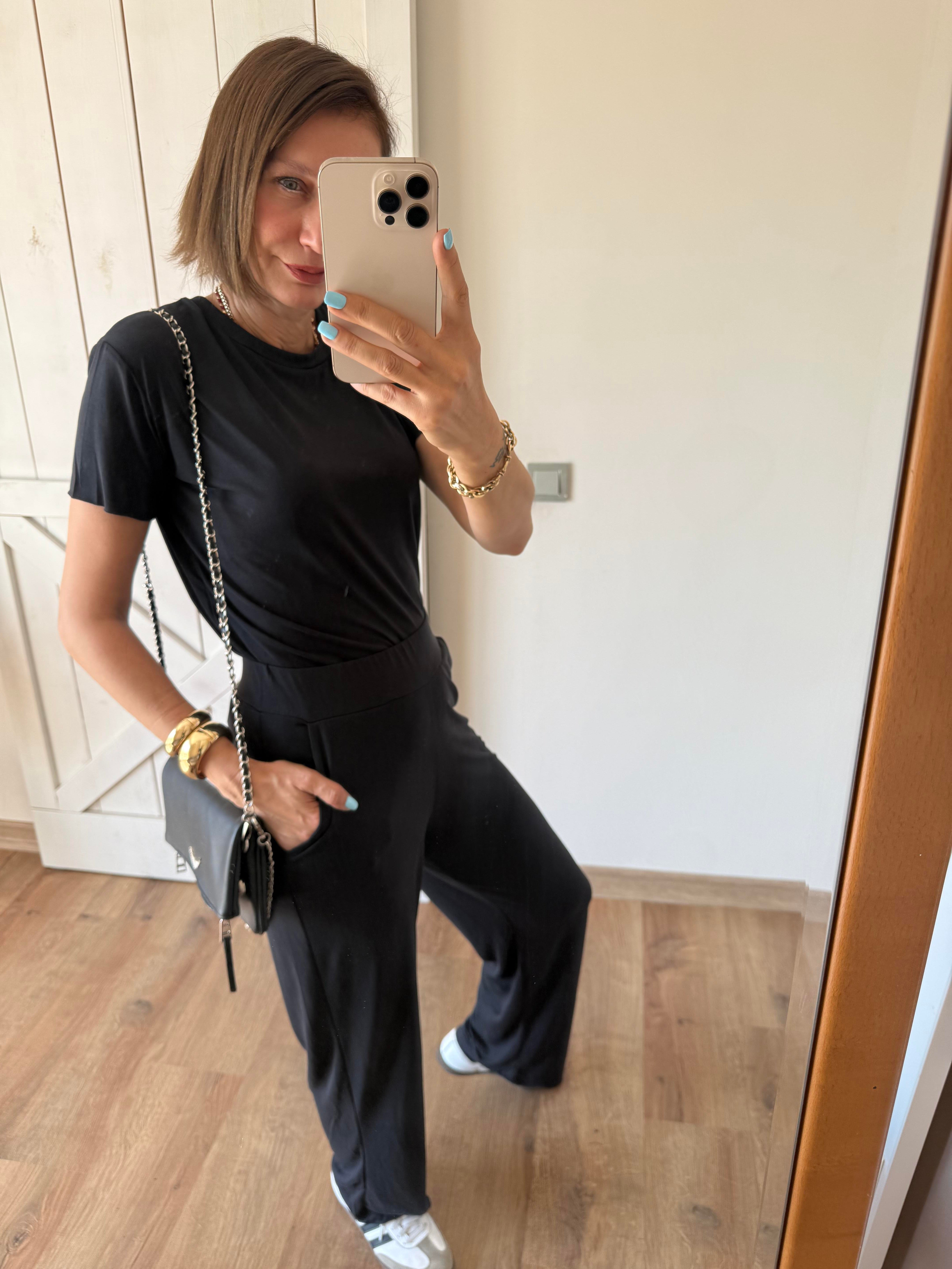 Modal Kumaş Antrasit Pantolon Üst Takım