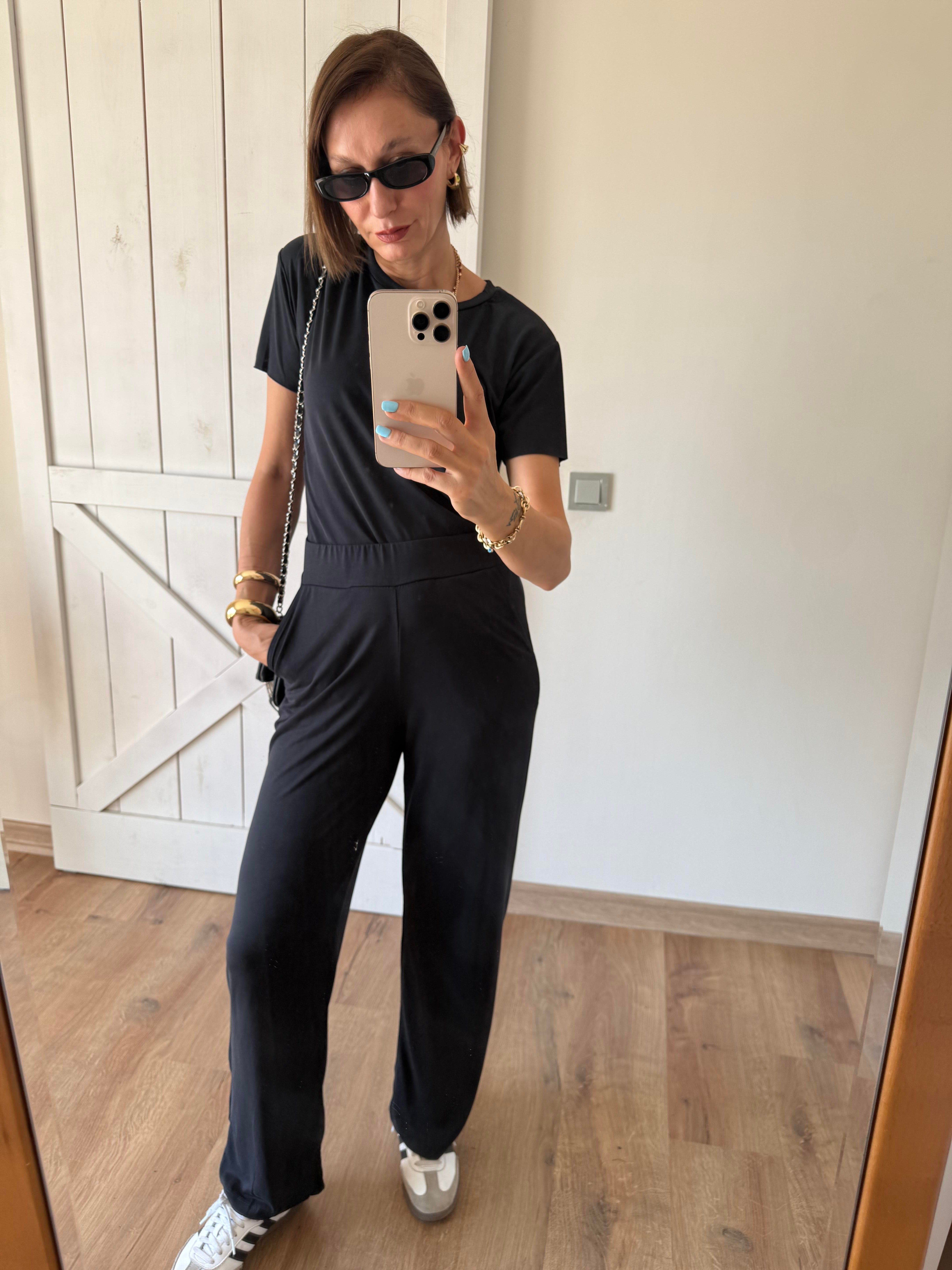 Modal Kumaş Antrasit Pantolon Üst Takım