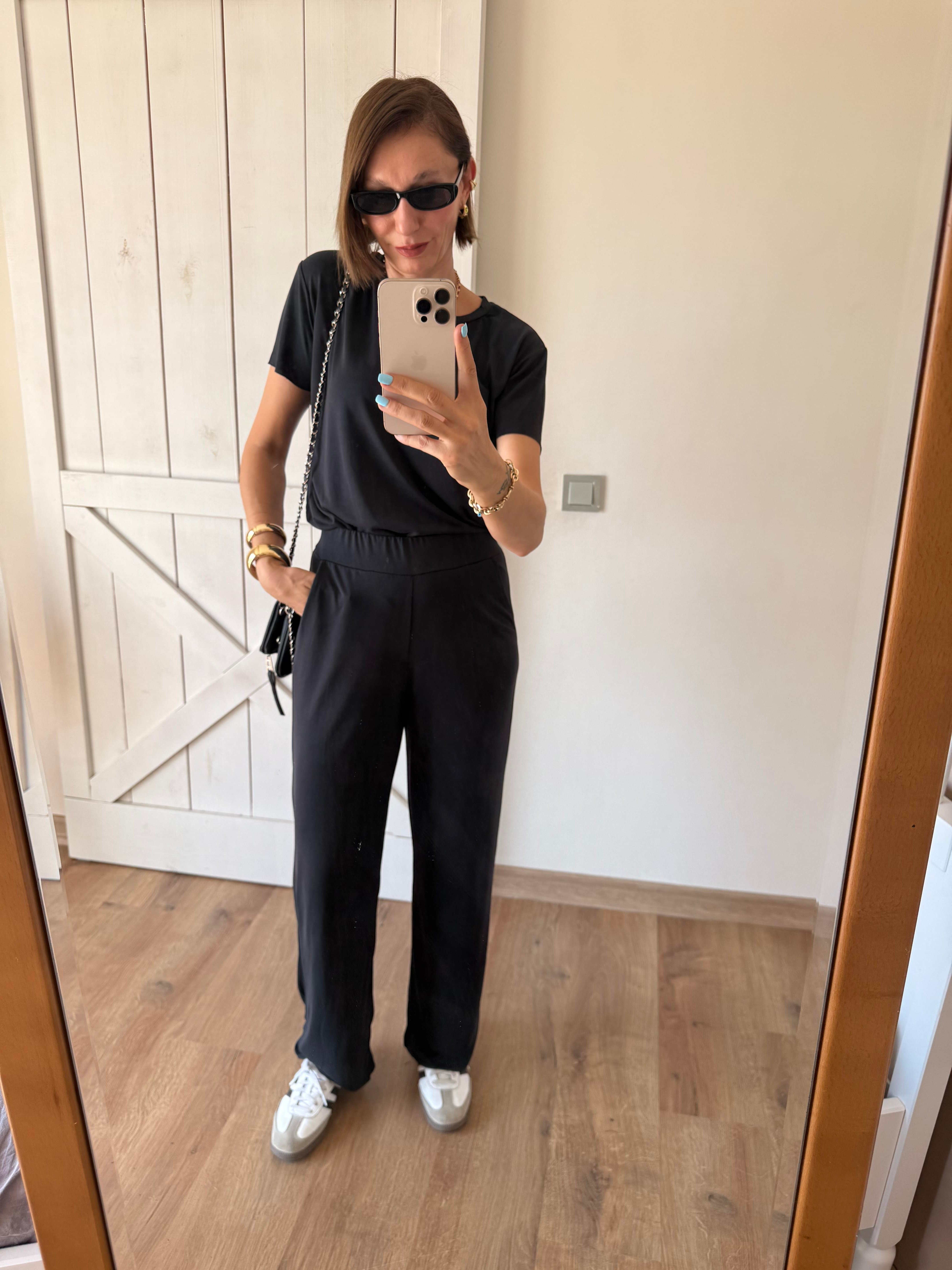 Modal Kumaş Antrasit Pantolon Üst Takım