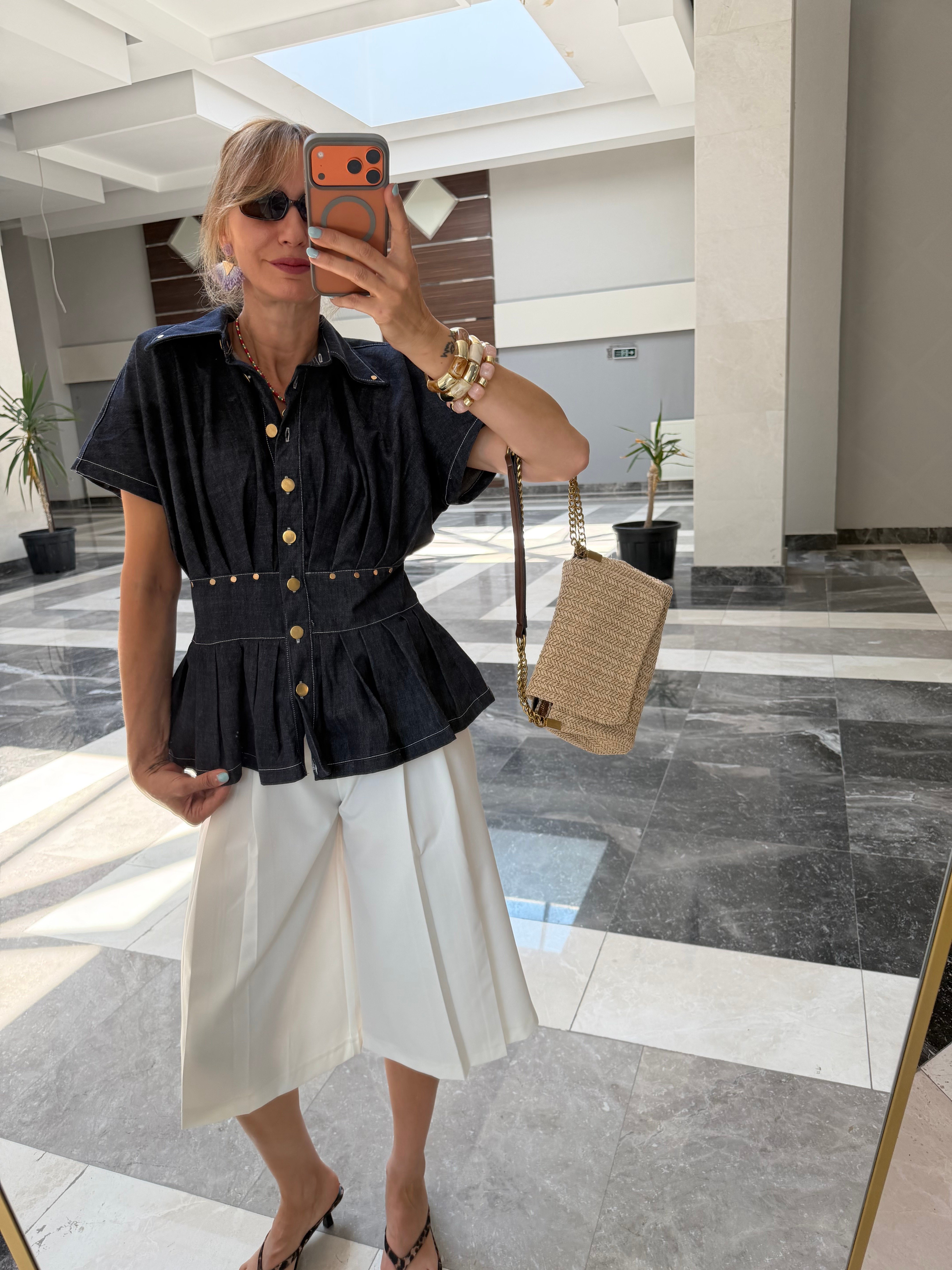 Monaco Denim Yelek