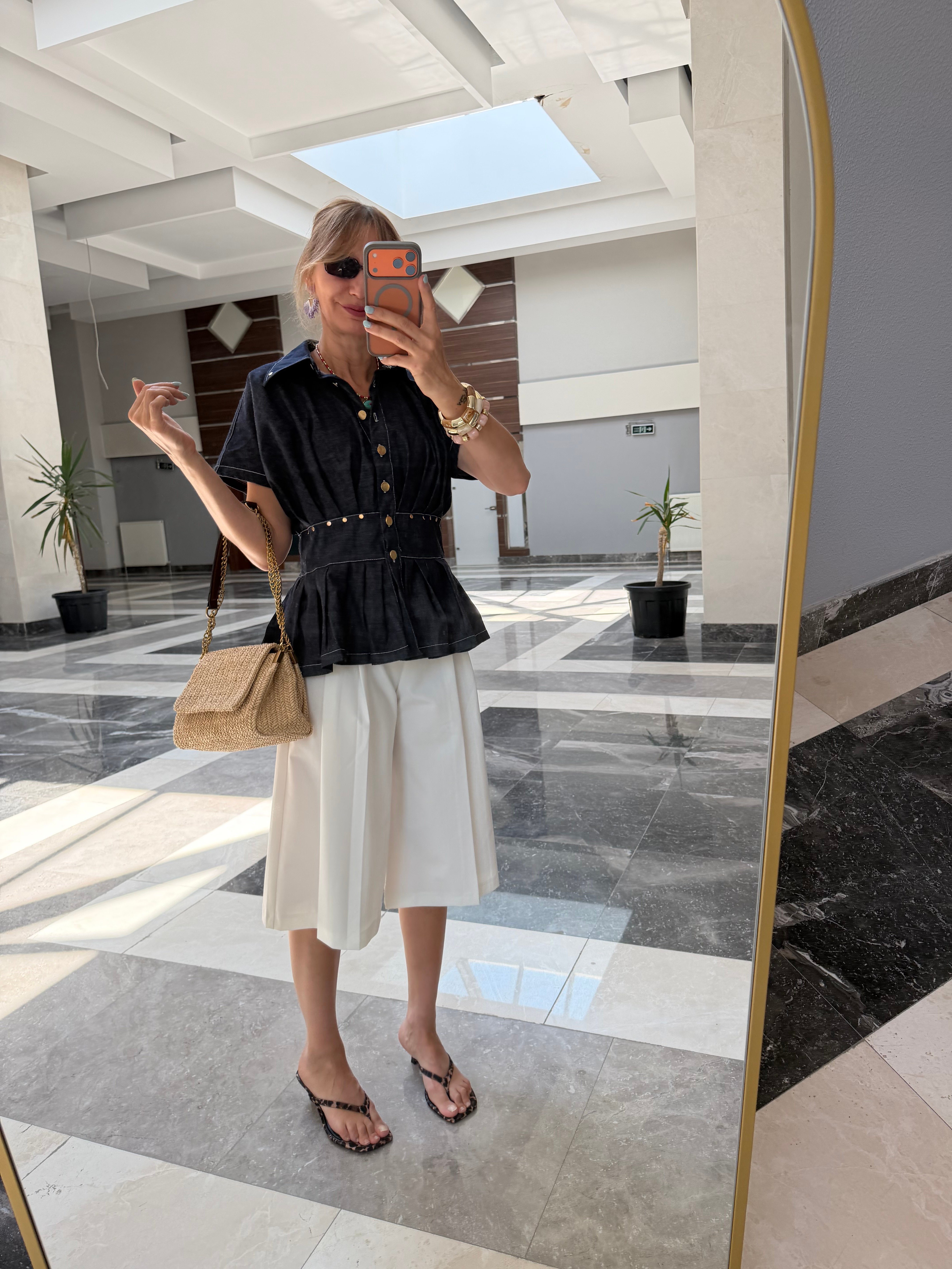 Monaco Denim Yelek