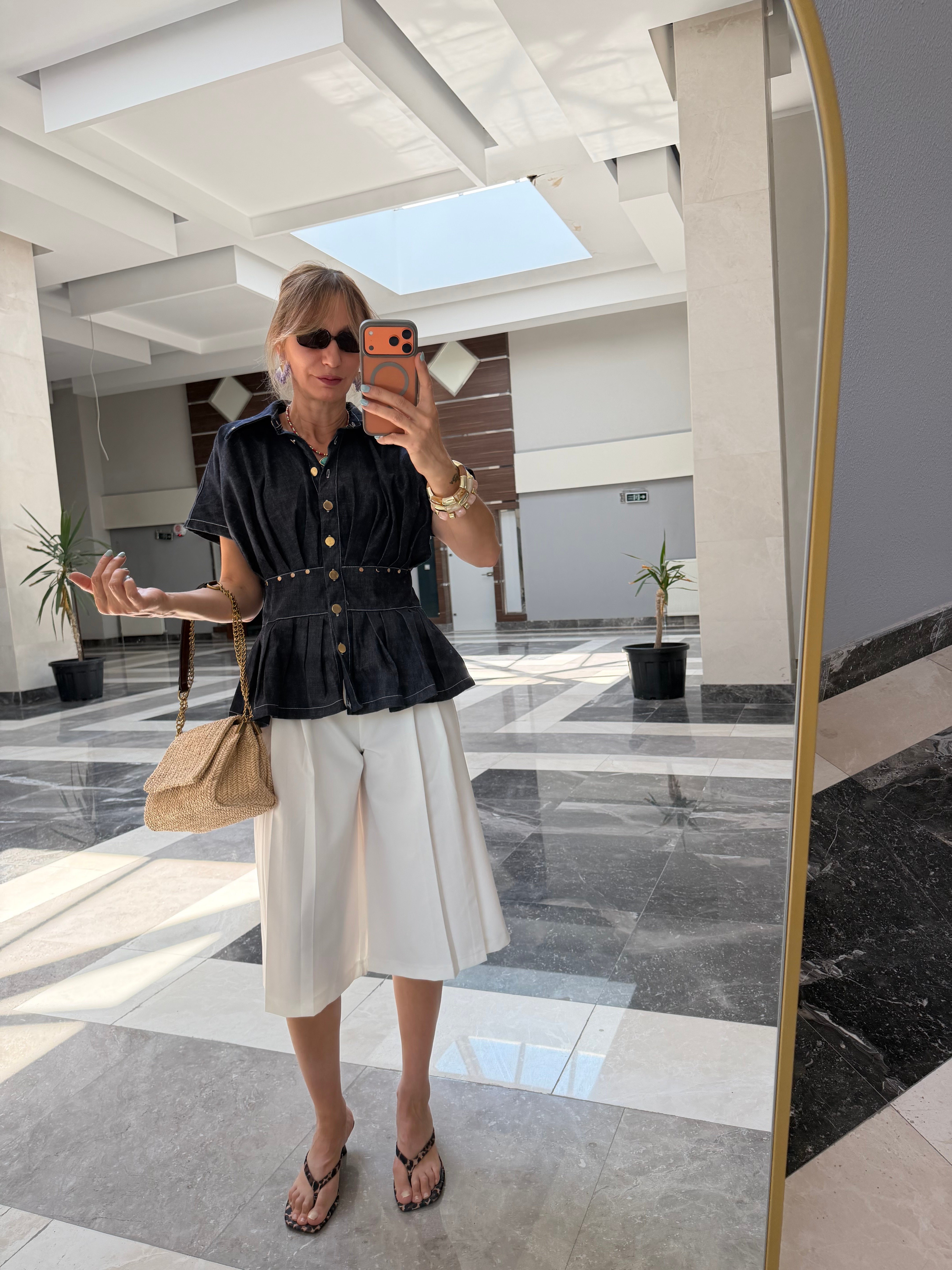 Monaco Denim Yelek