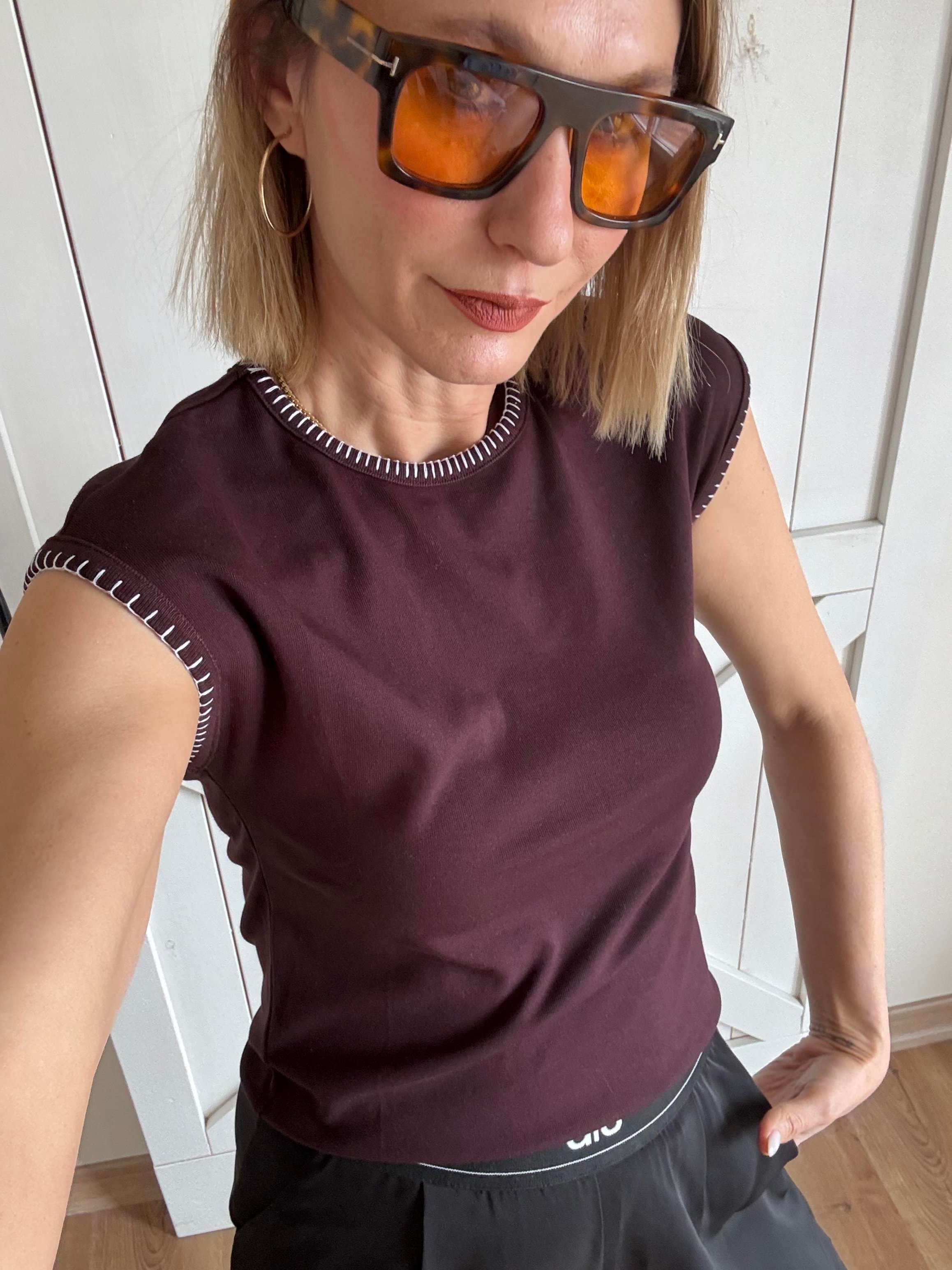 Mürdüm Kroşeta Tshirt