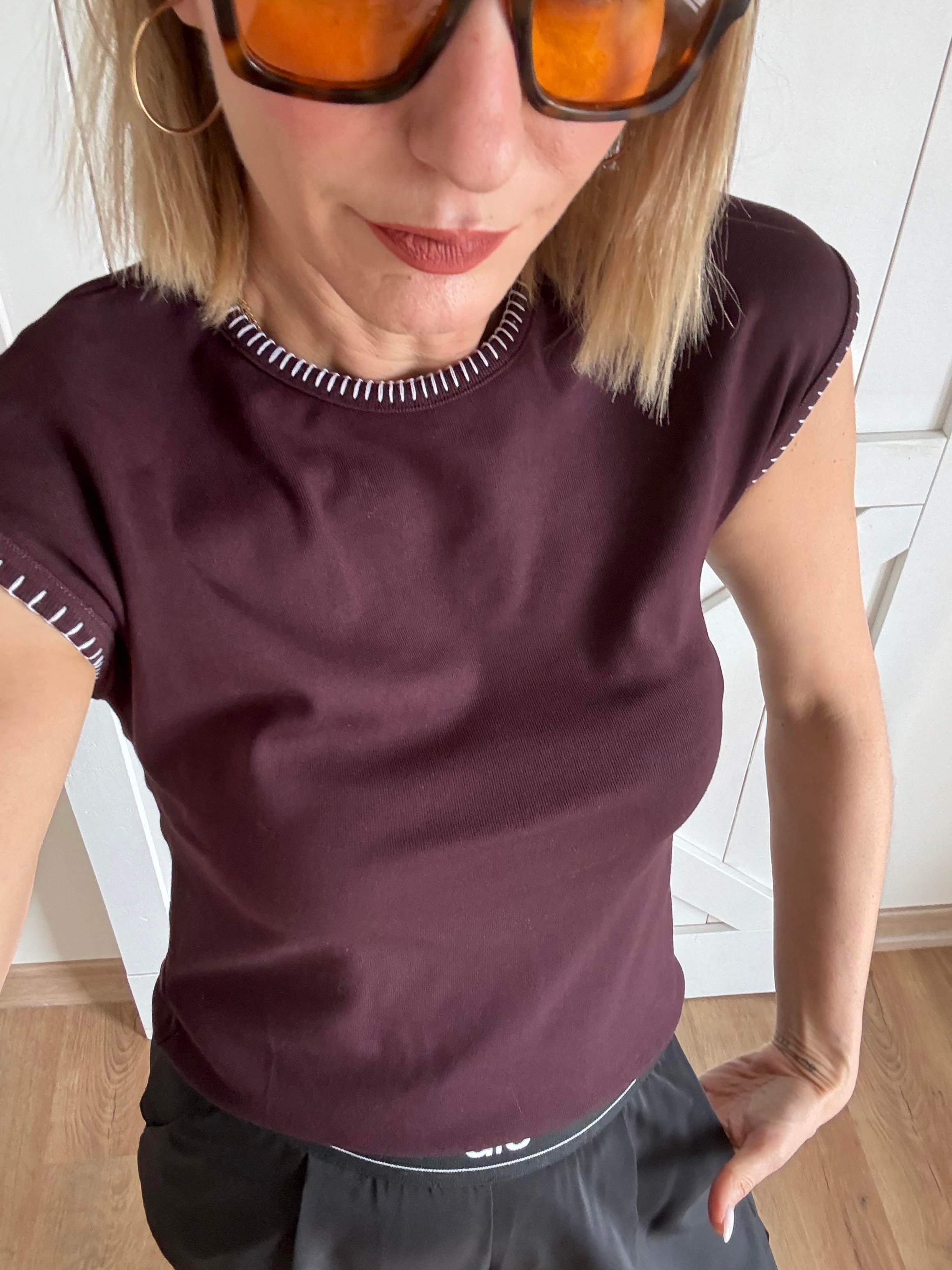 Mürdüm Kroşeta Tshirt