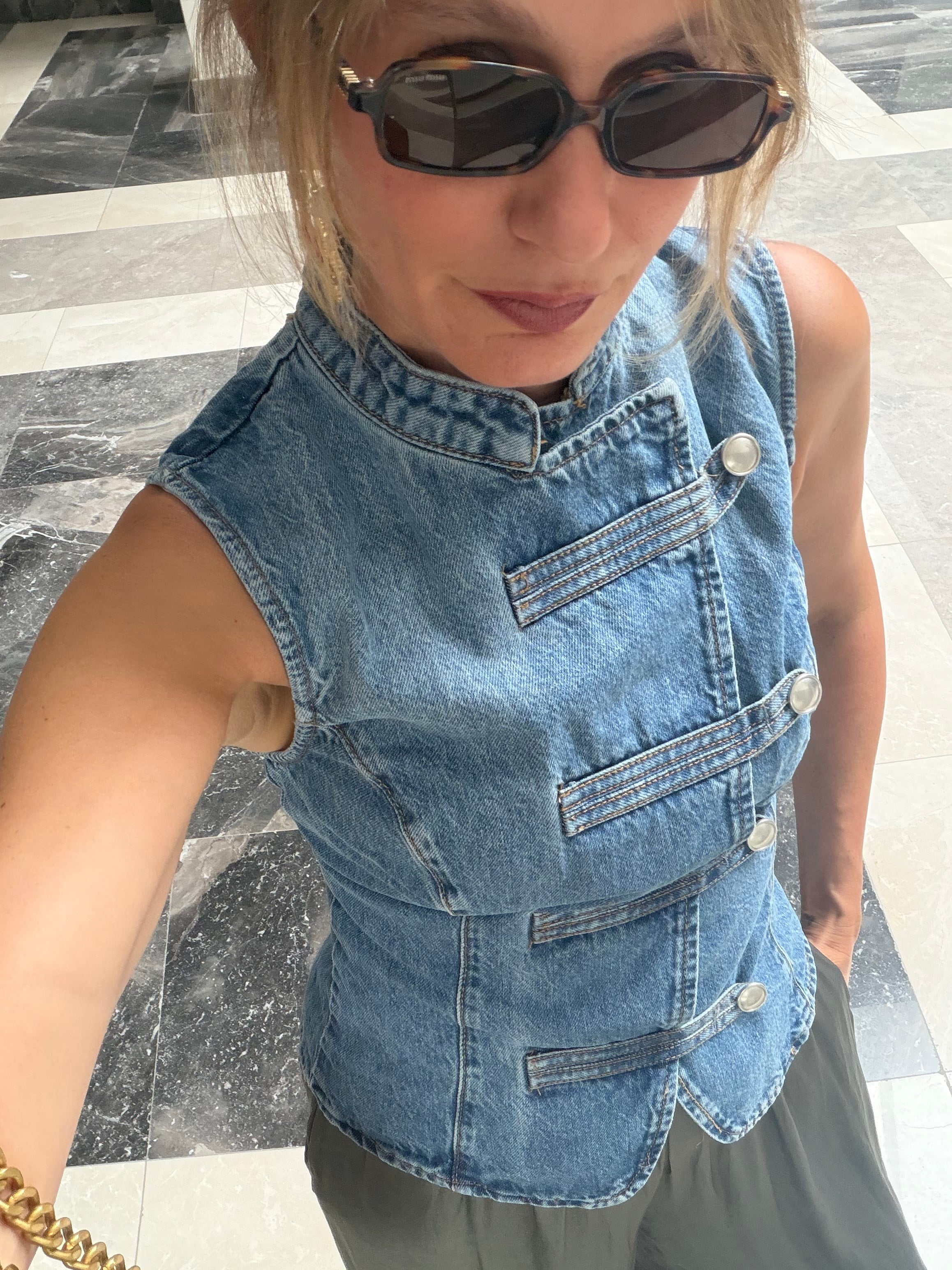 Napolyon Denim Yelek
