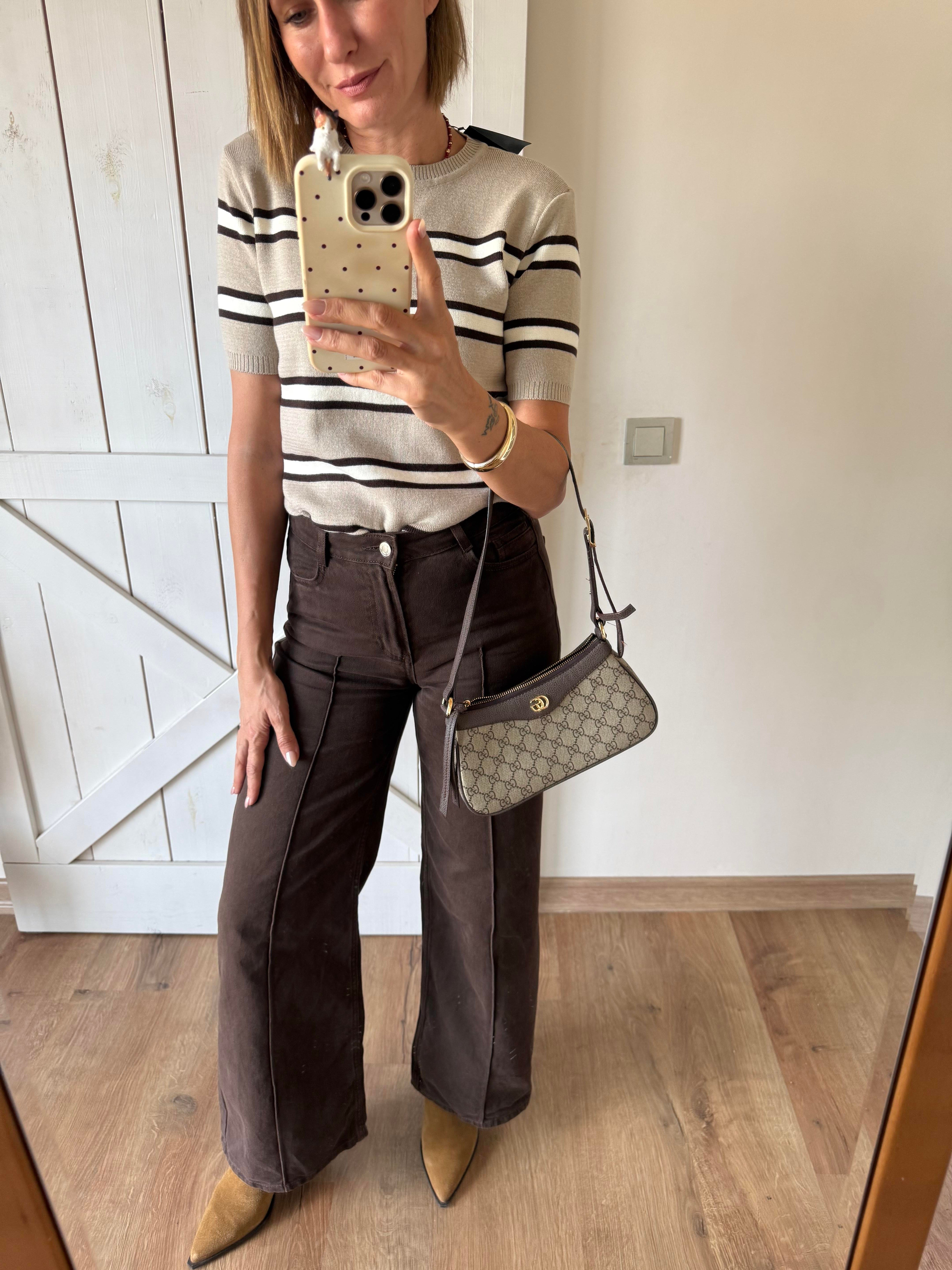 Önü Çimalı Zr Acı Kahve Jean