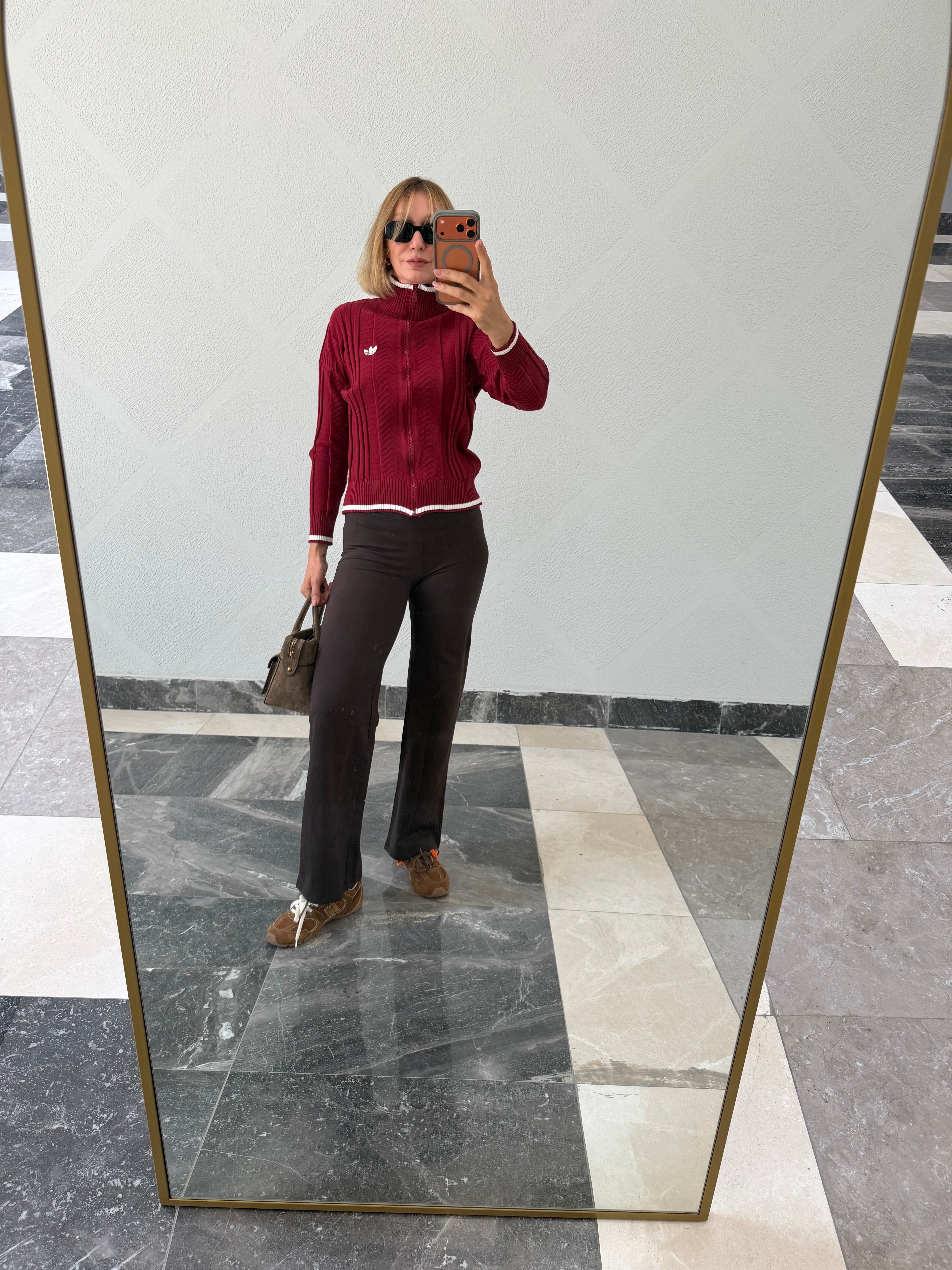 Oyş Kahve Comfortlux Yüksek Belli Düz Kesim Pantolon