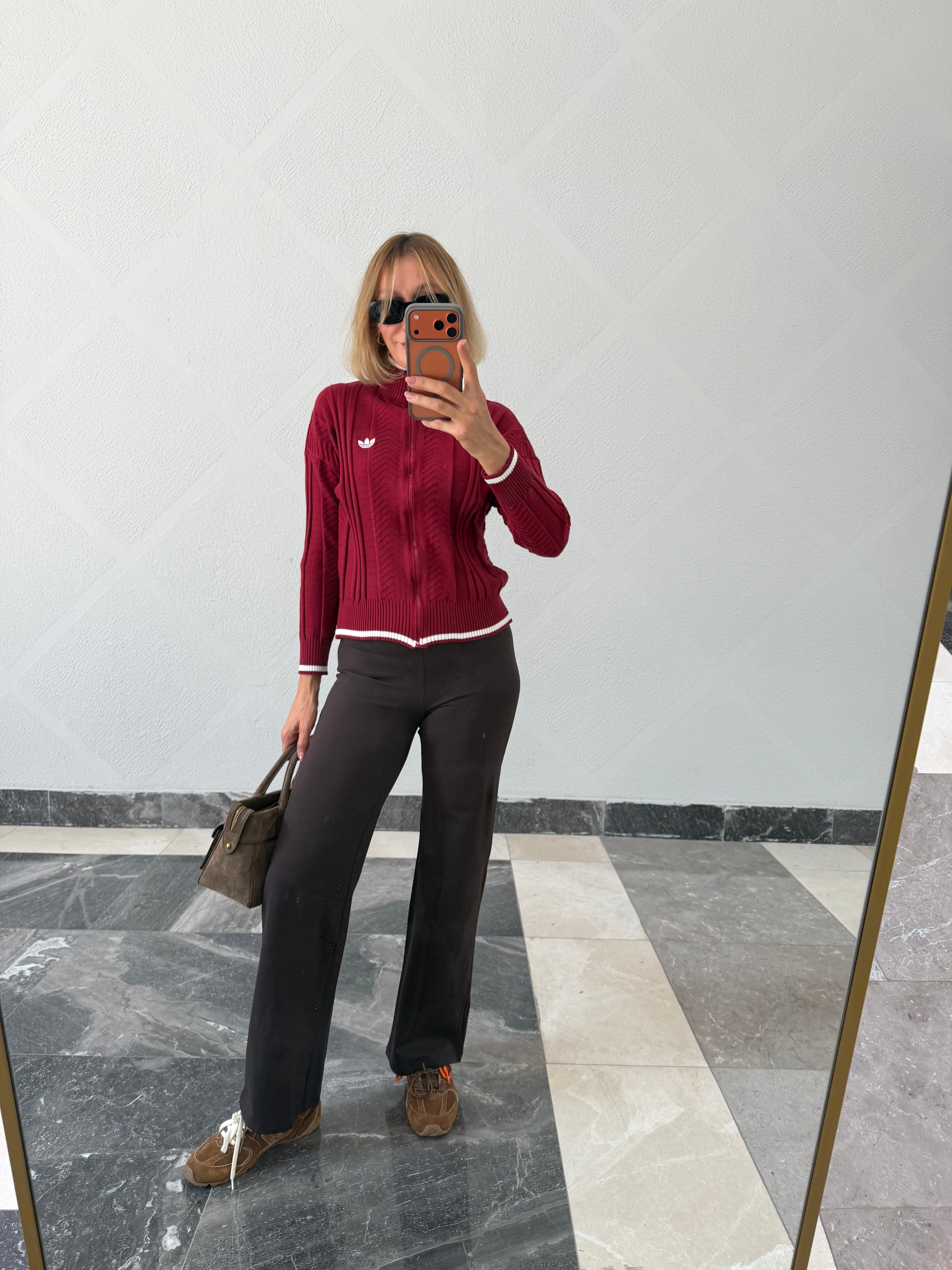 Oyş Kahve Comfortlux Yüksek Belli Düz Kesim Pantolon