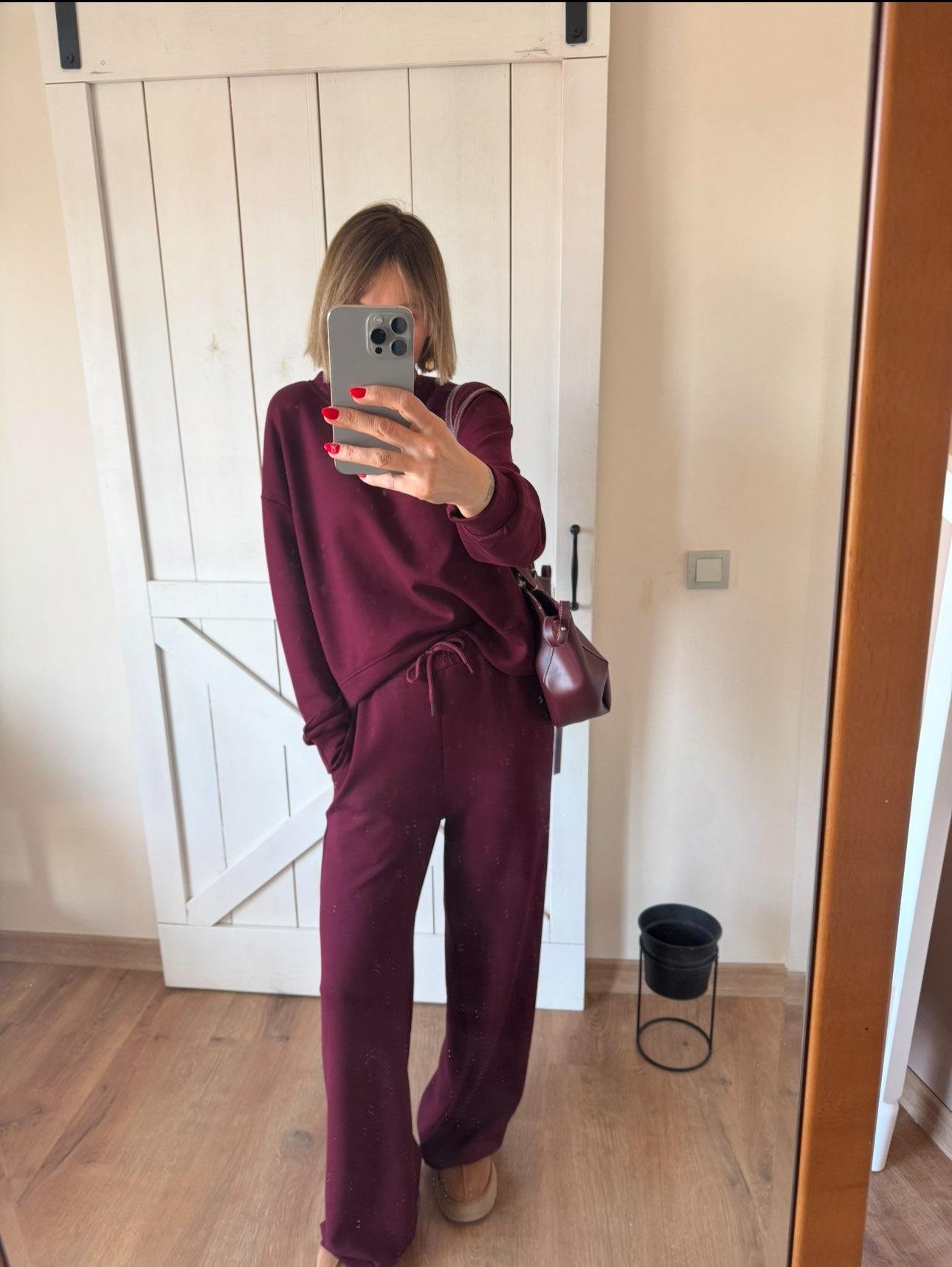 Oyş Modal Bordo Takım