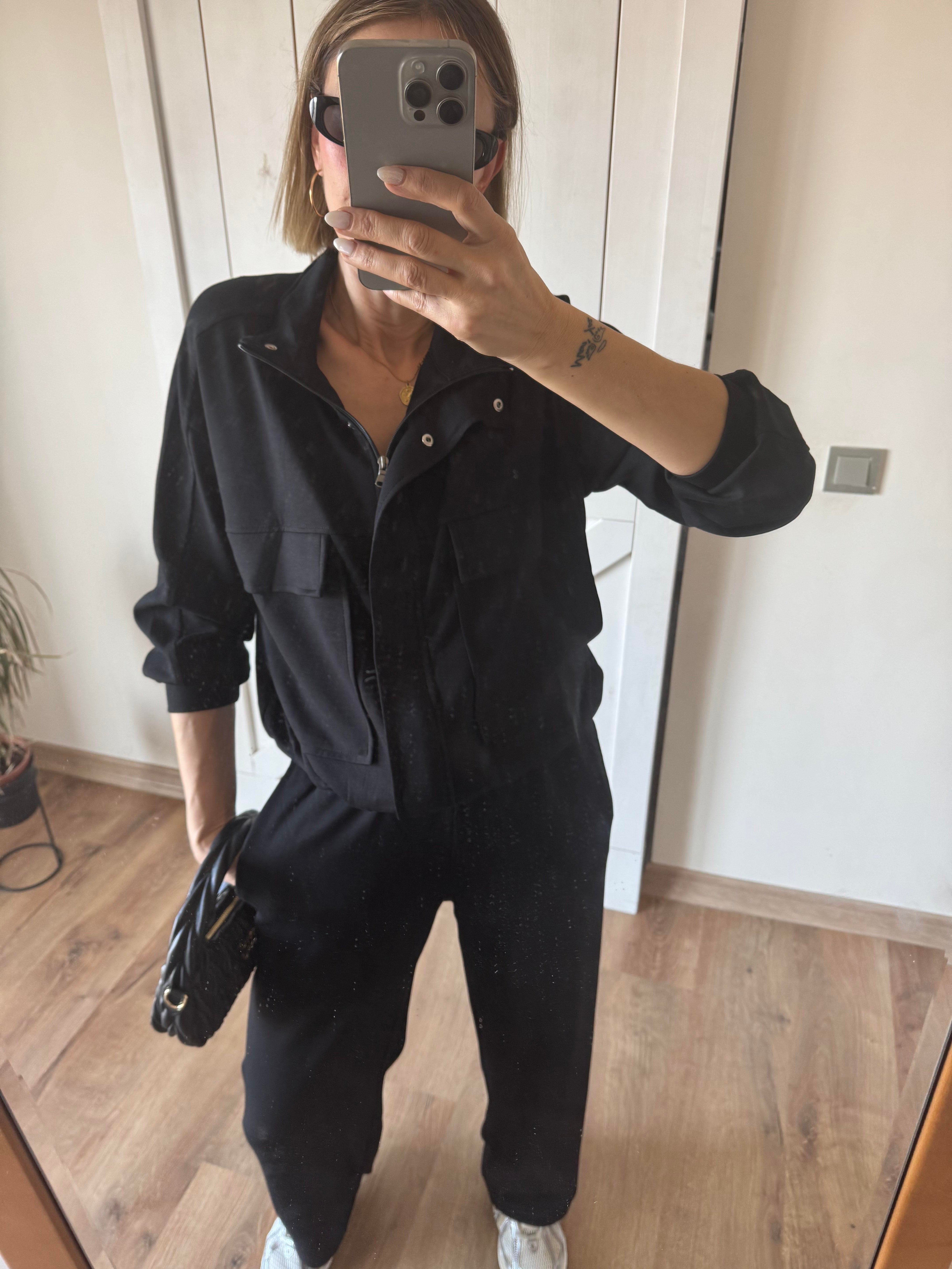 Oyş Siyah Eşofman Takım