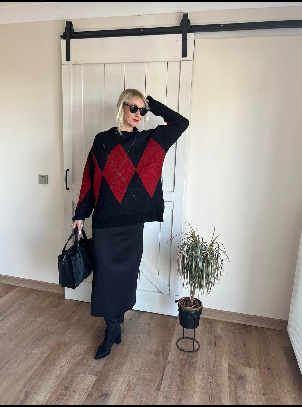 Oysho Dalgıç Kumaş Siyah Etek