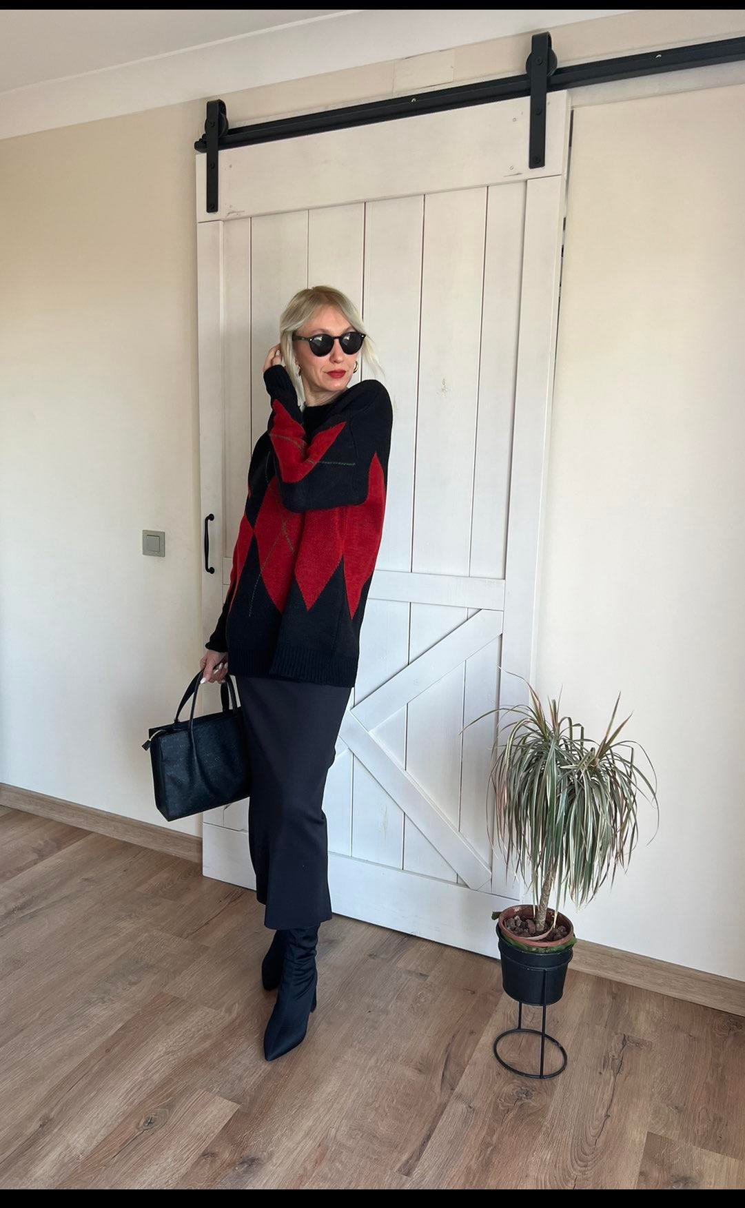 Oysho Dalgıç Kumaş Siyah Etek