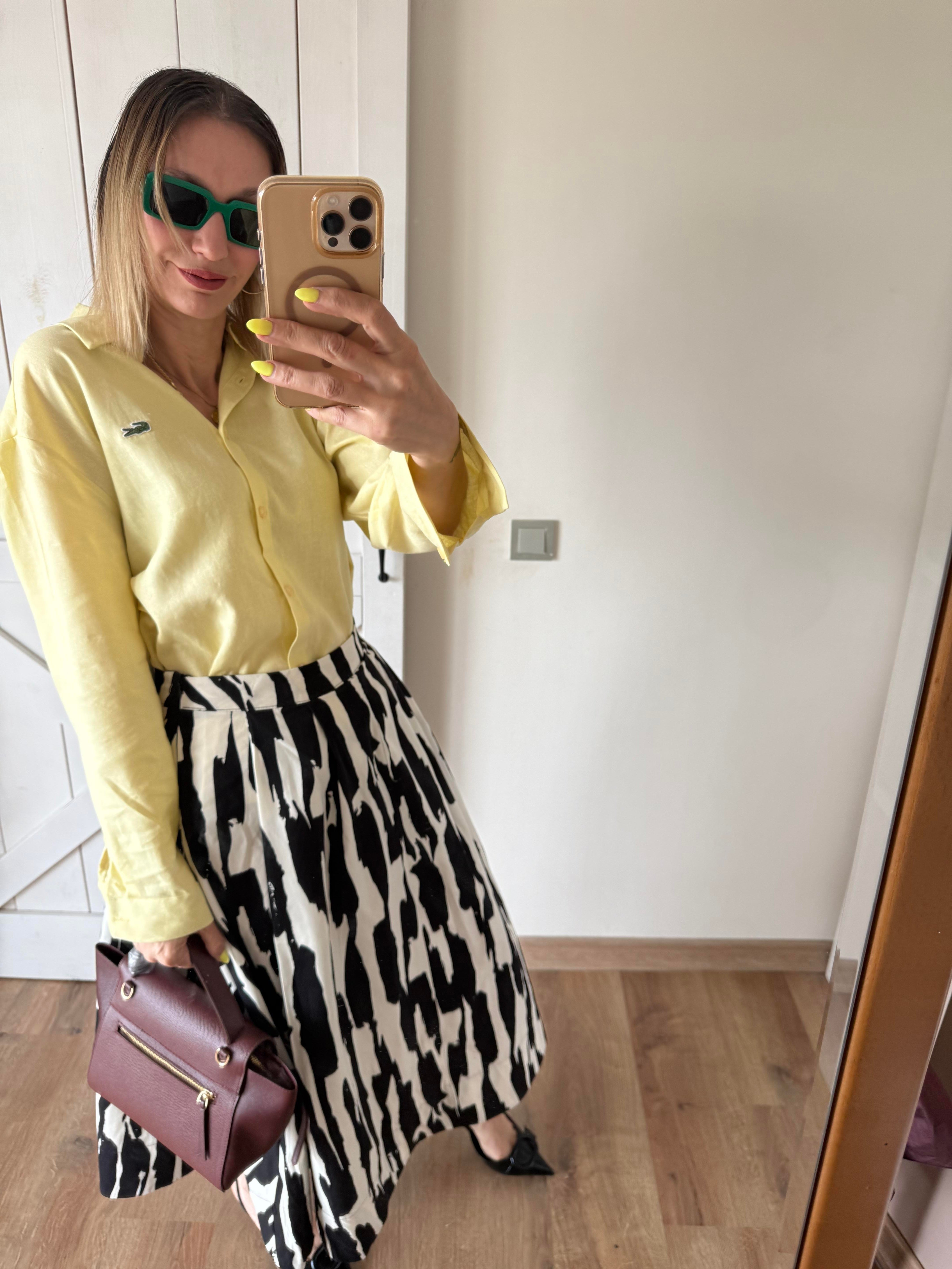 Papaya Keten Gömlek