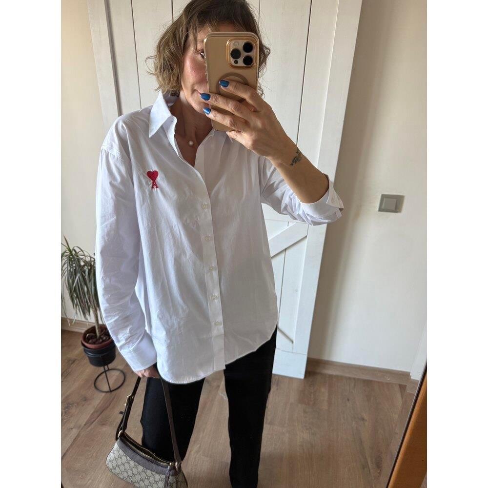 PARİ BEYAZ POPLİN GÖMLEK